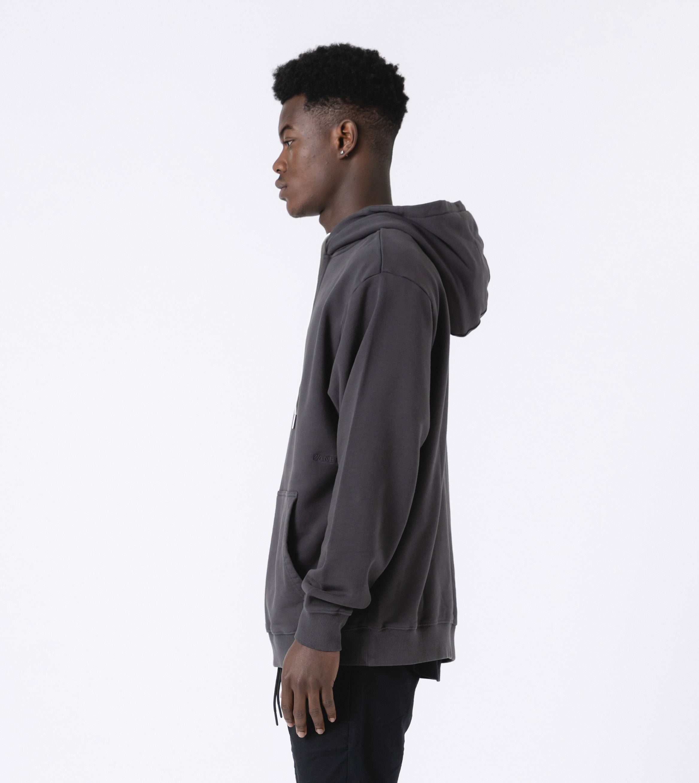 Orgo Hood Sweat GD Dk Grey