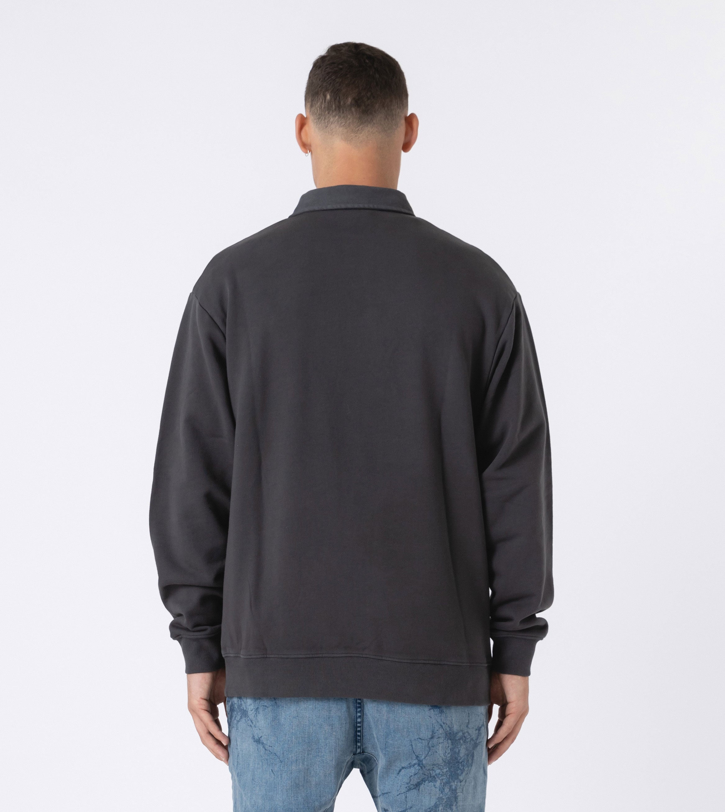 Orgo Rugby Sweat GD Dk Grey