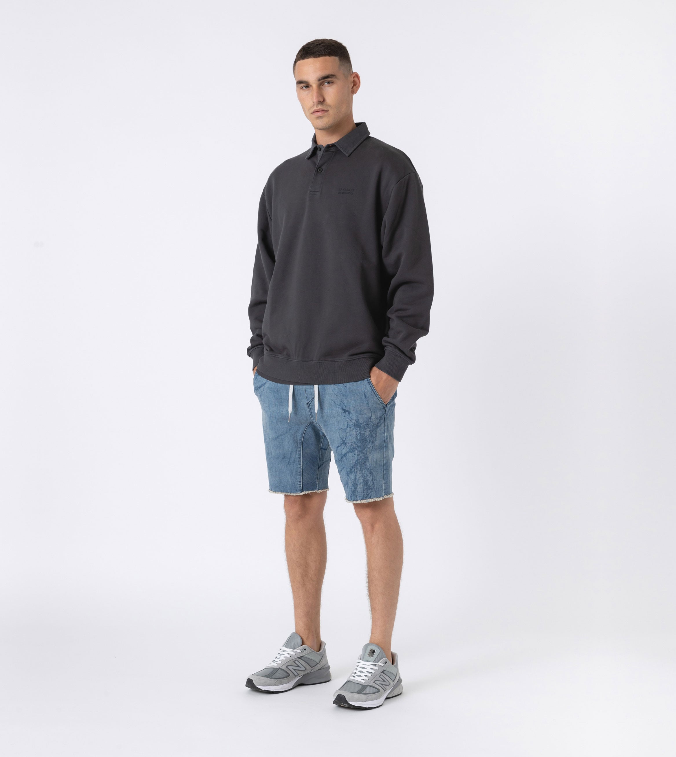 Orgo Rugby Sweat GD Dk Grey