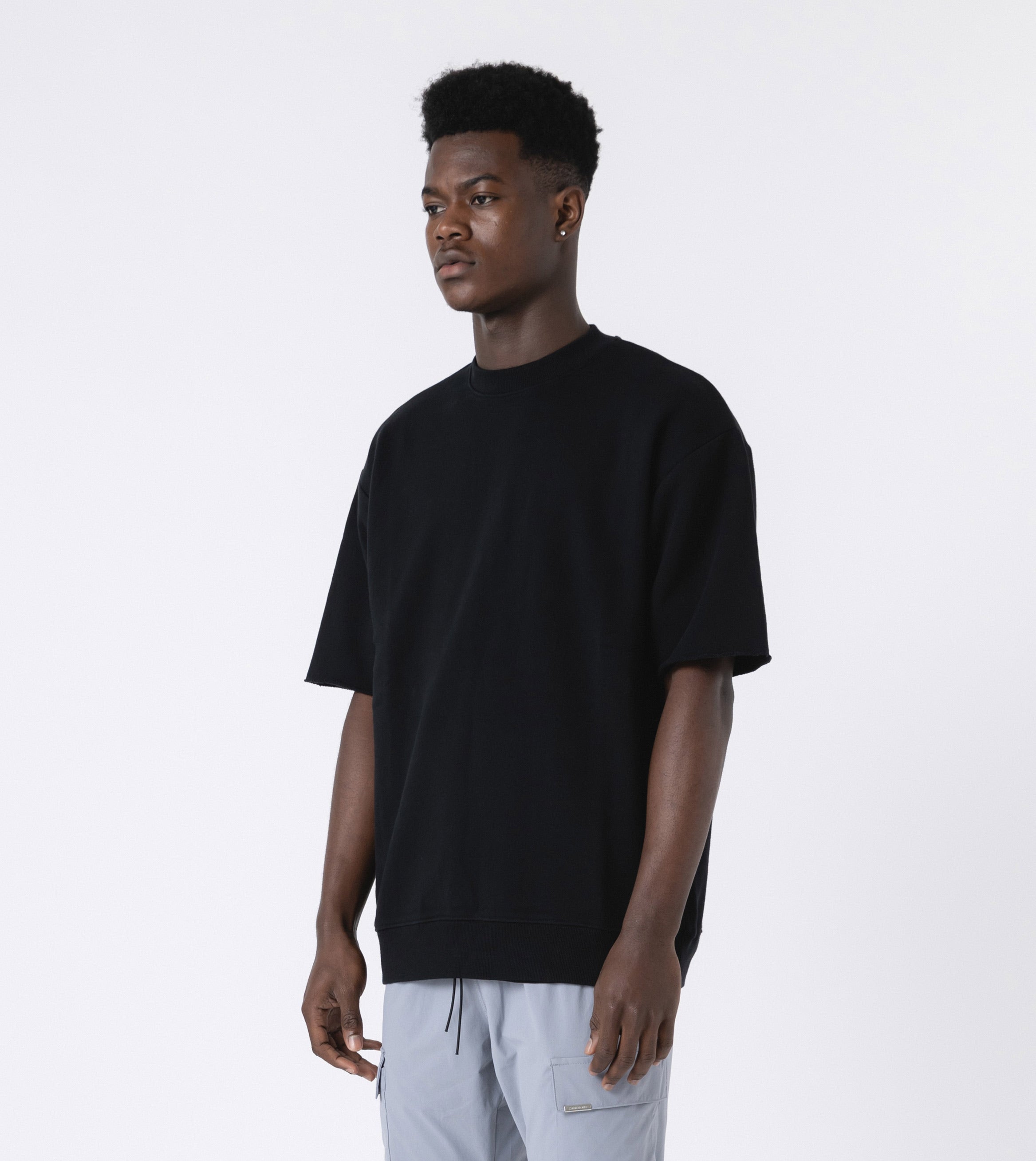 Orgo SS Crew Sweat Black