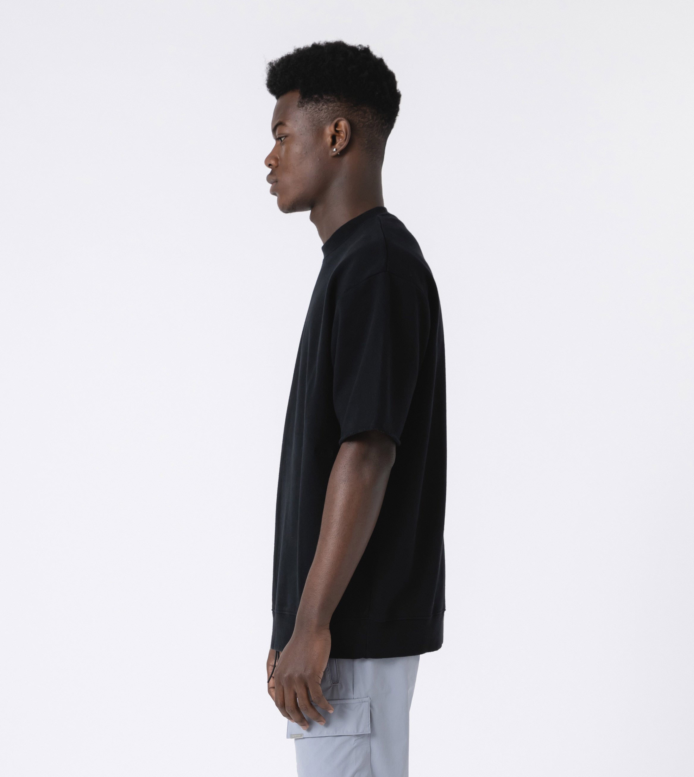 Orgo SS Crew Sweat Black