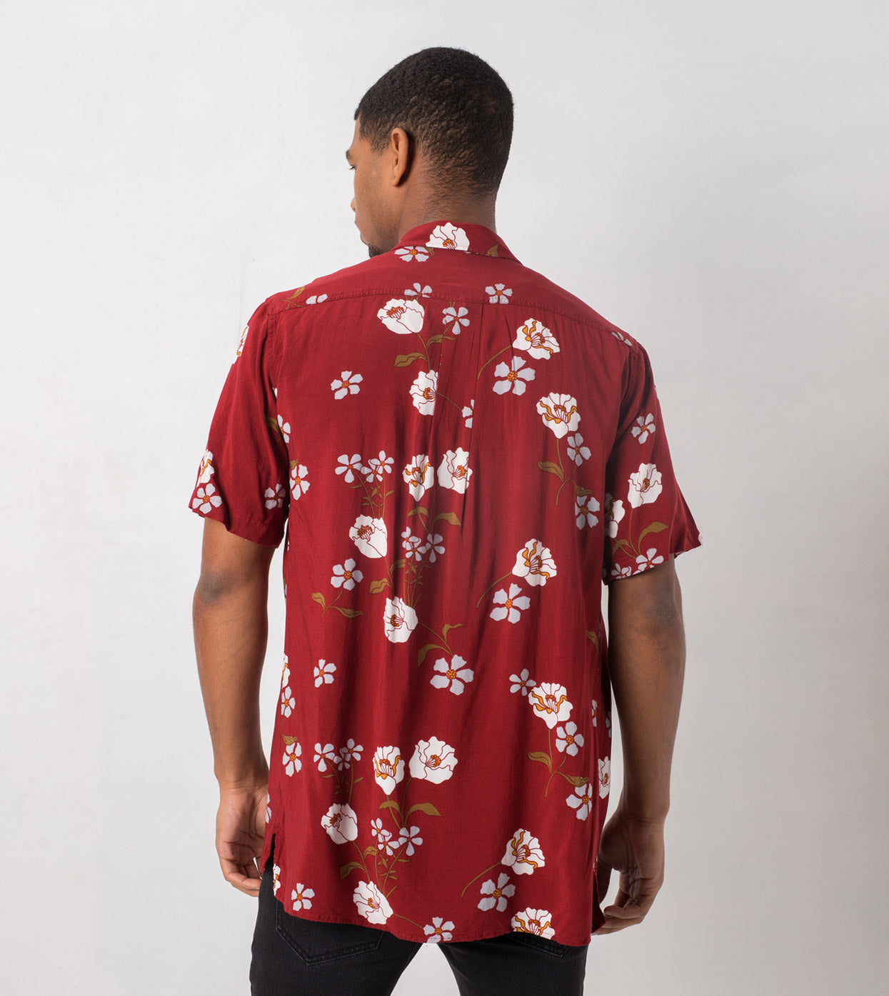 Orient SS Shirt Dk Cherry
