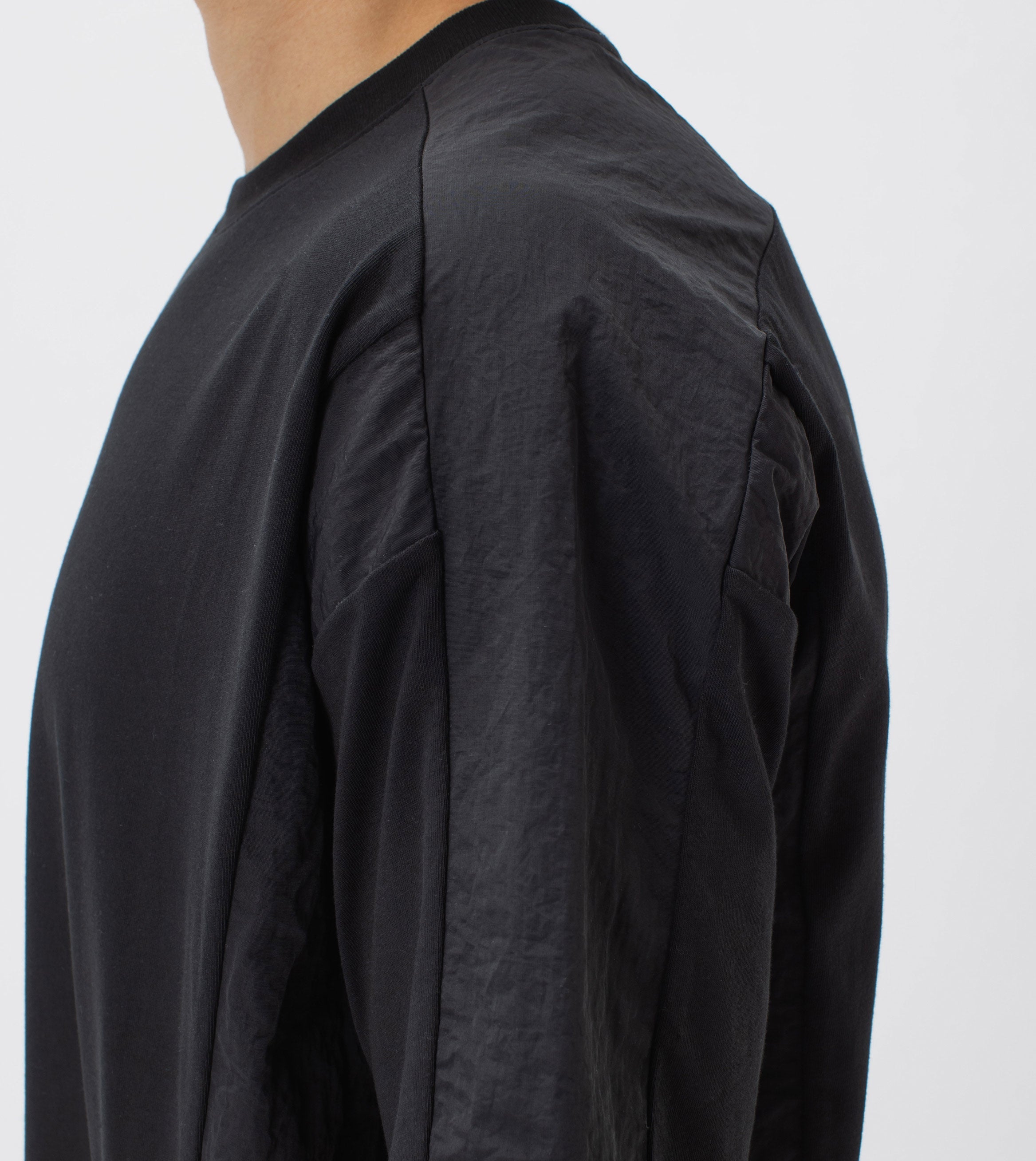 Panel Tee Black