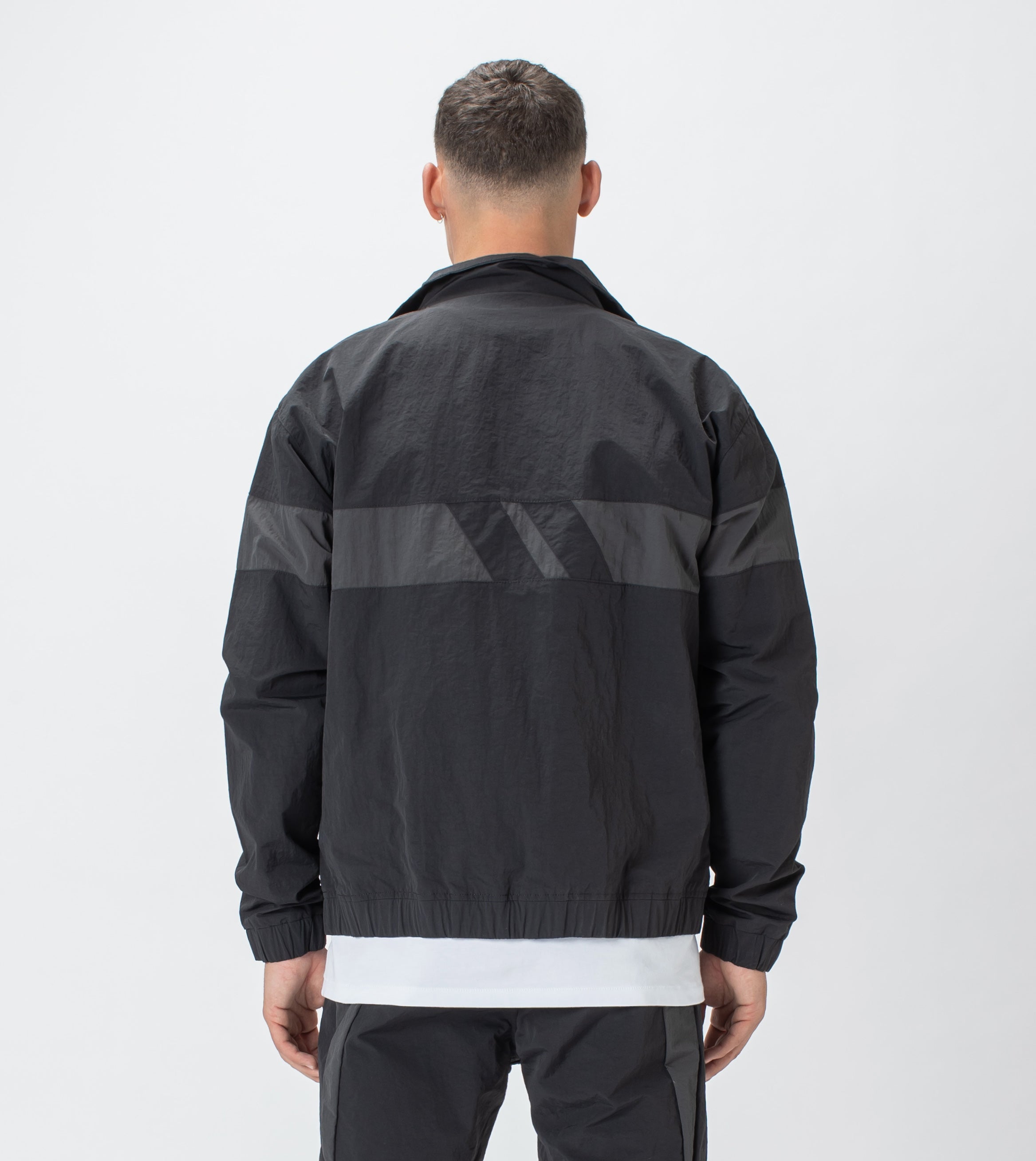 Panel Track Jacket Black/Dk Grey