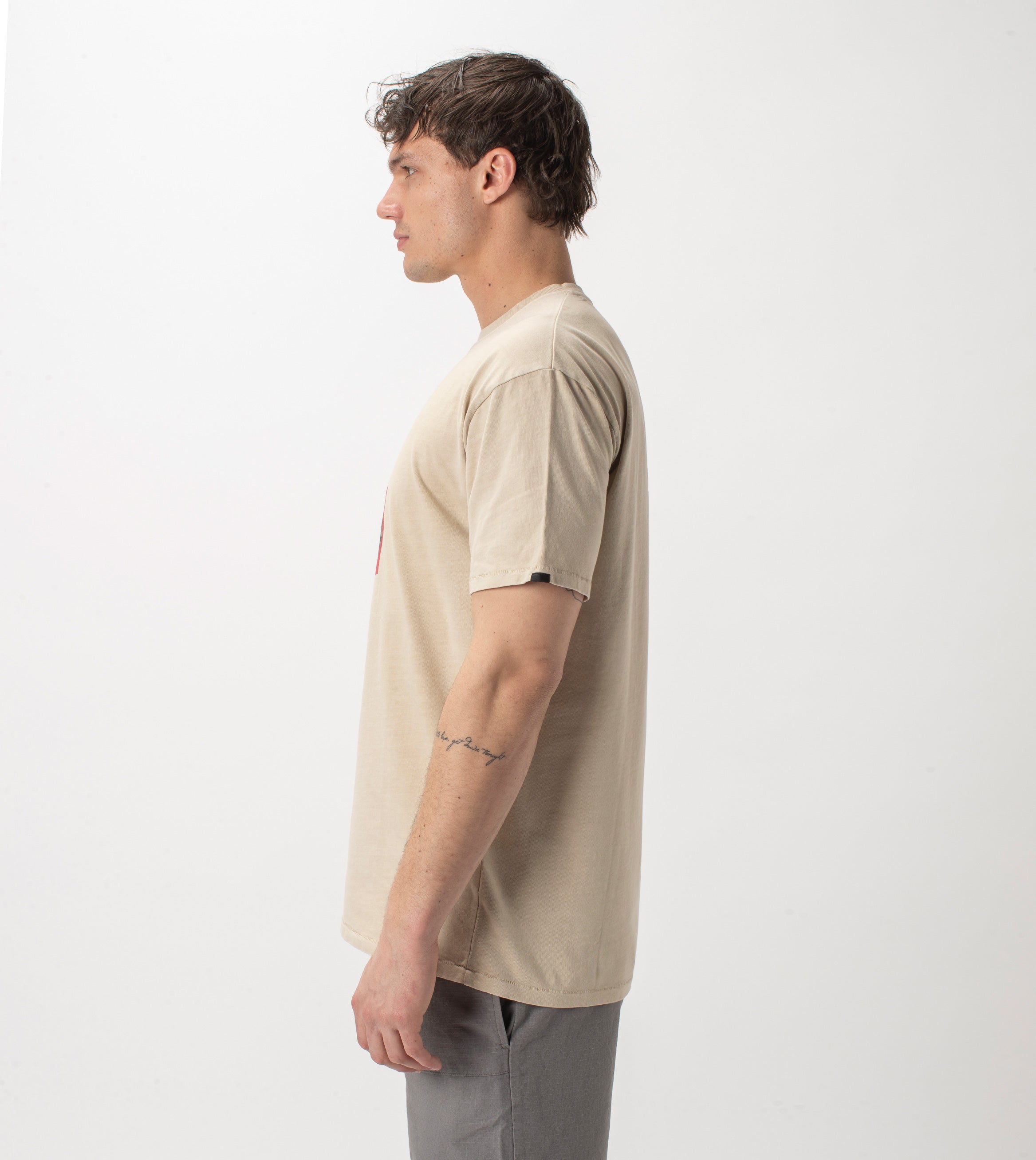Panther Box Tee GD Oat