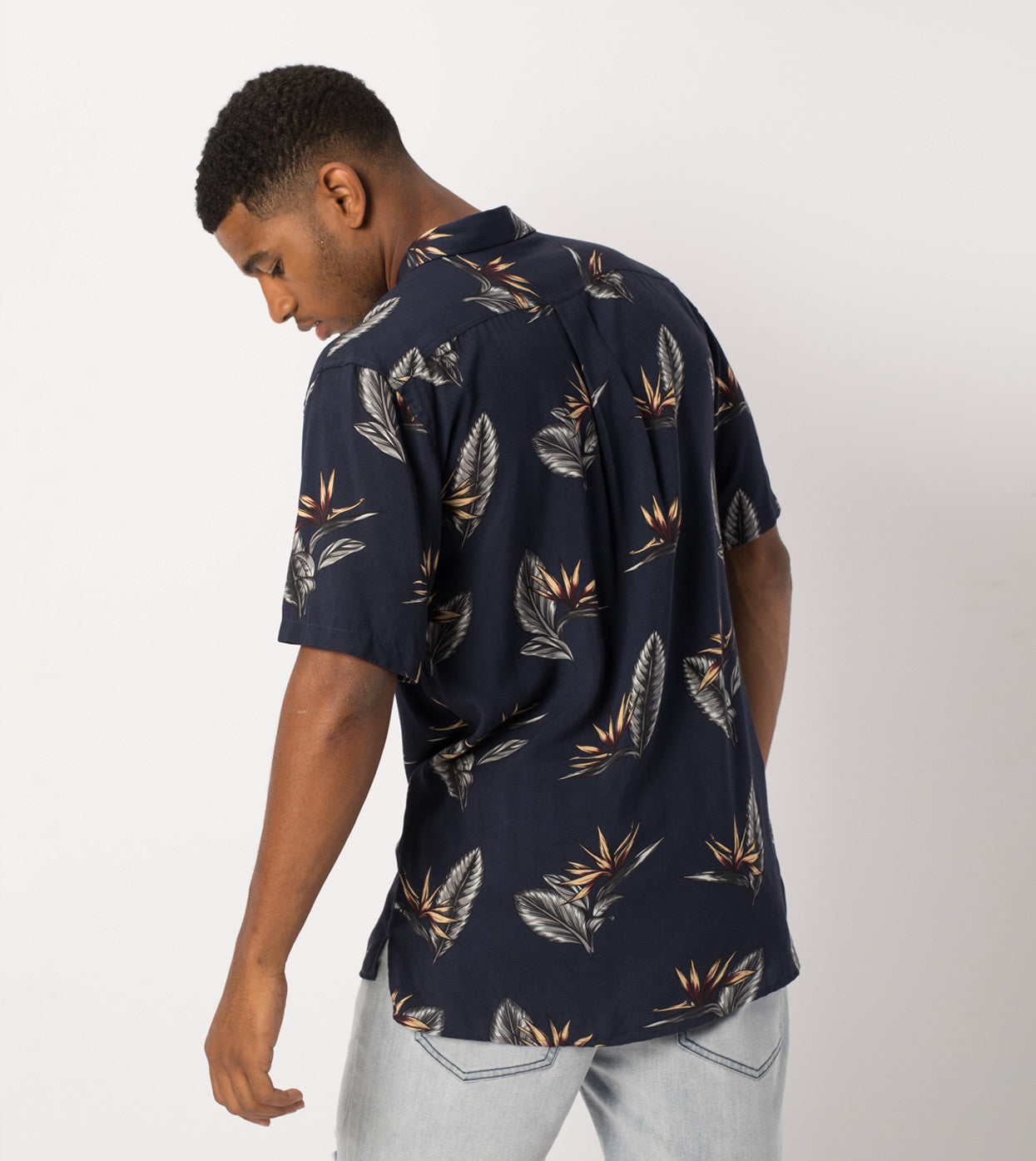 Paradise SS Shirt Navy