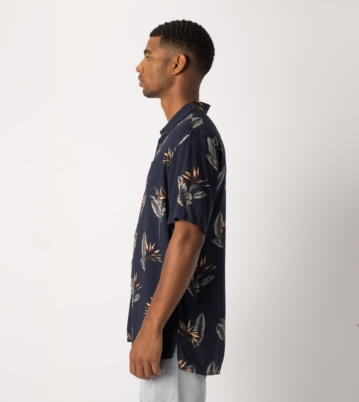 Paradise SS Shirt Navy