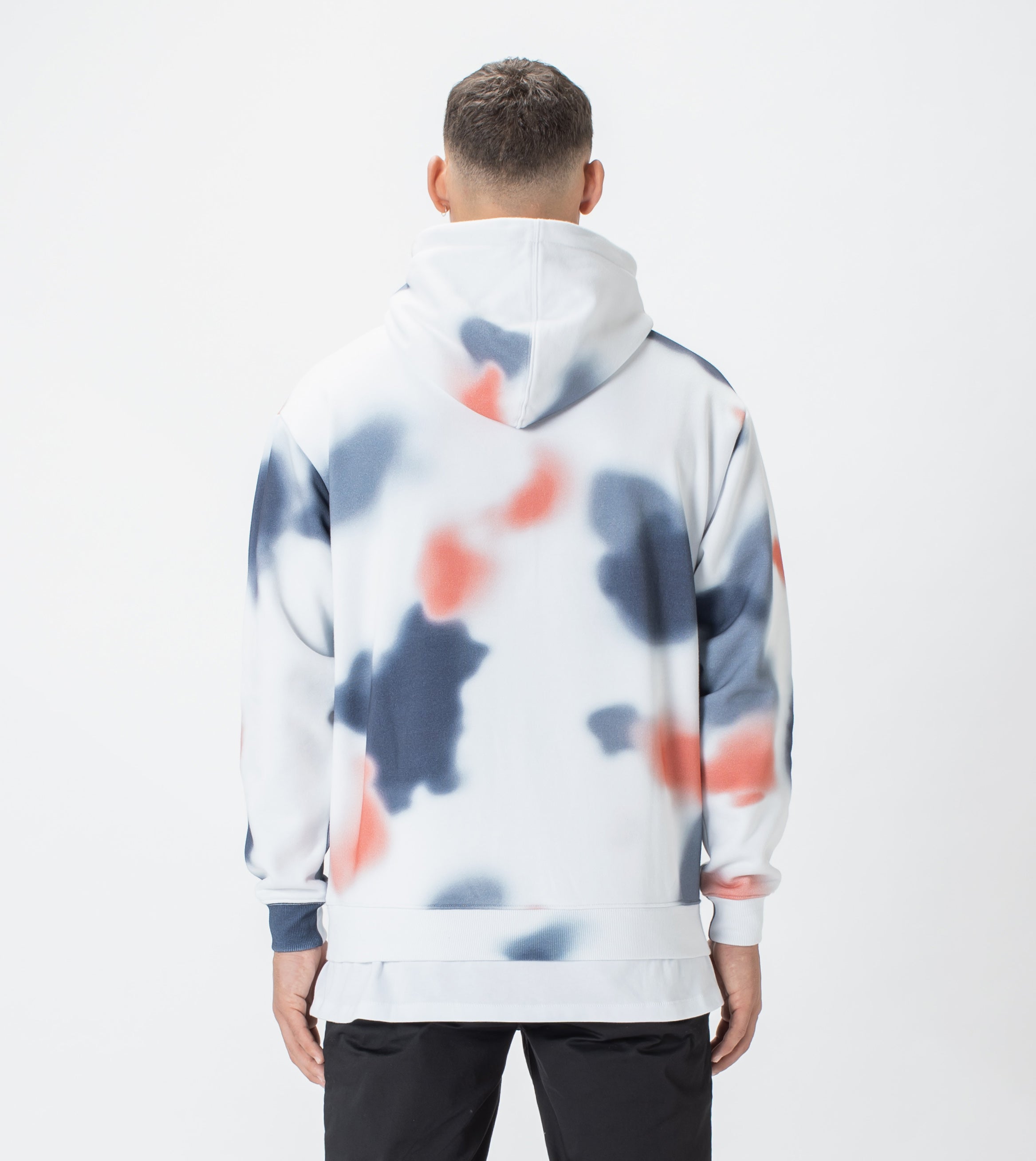 Patch Lowgo Hood Sweat White/Multi - Sale