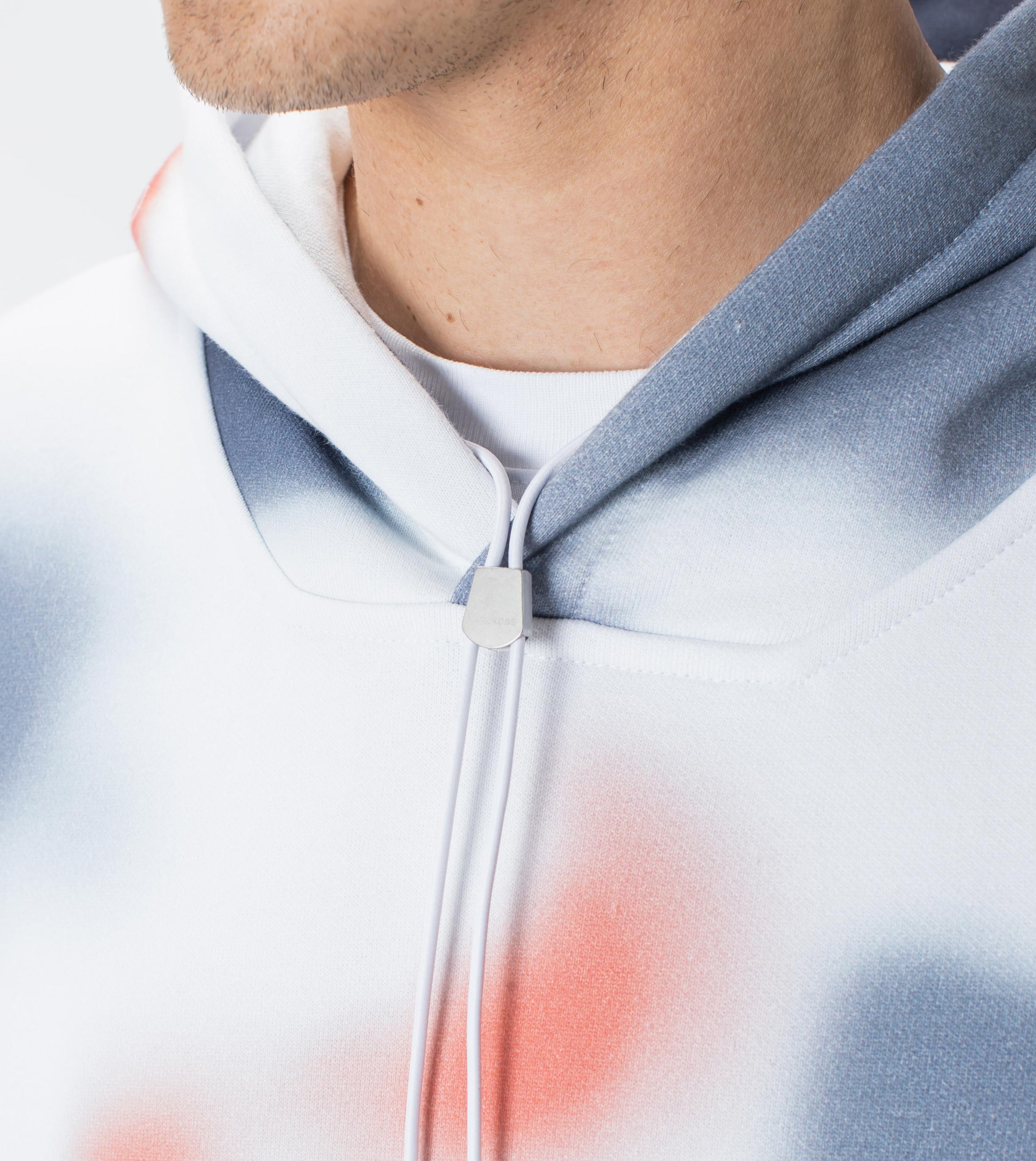 Patch Lowgo Hood Sweat White/Multi - Sale