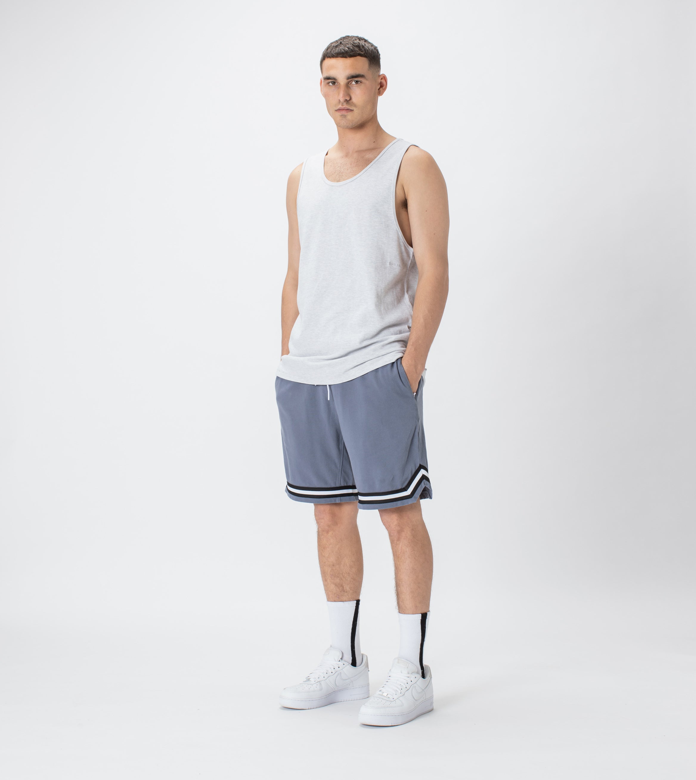 Pique Rugger Tank Blizzard Marle