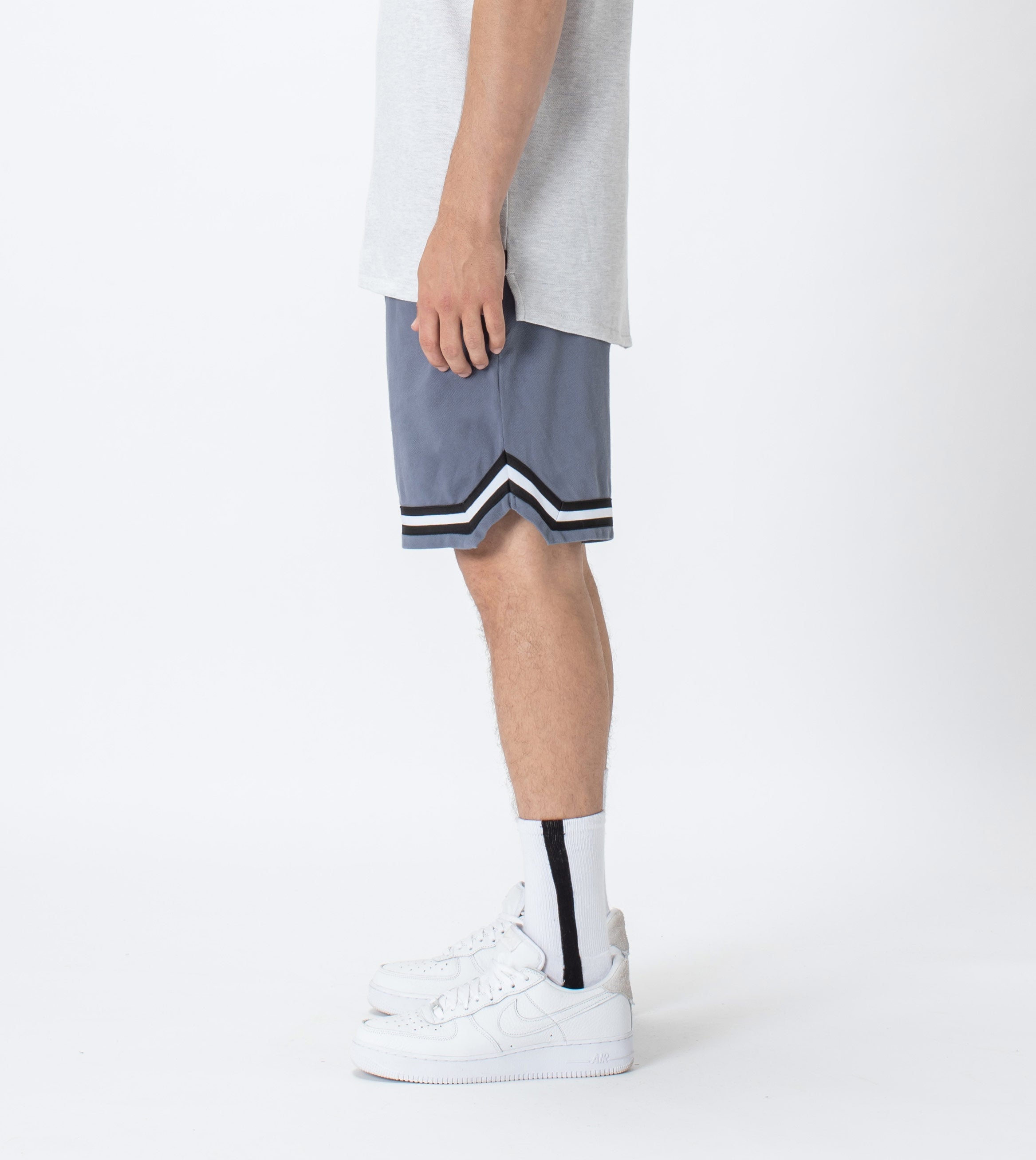 Pique Basketball Short GD Chalk Blue