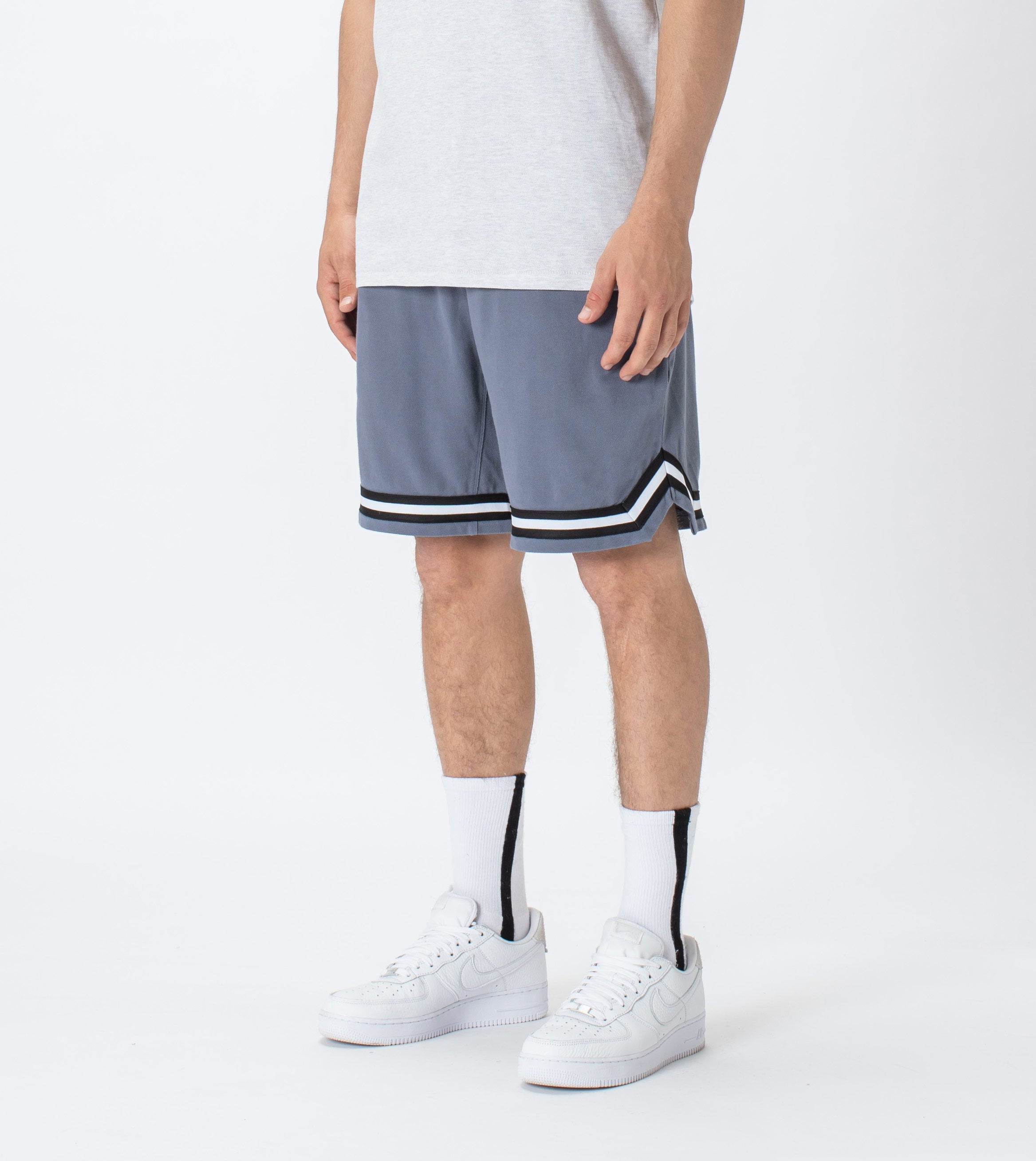 Pique Basketball Short GD Chalk Blue