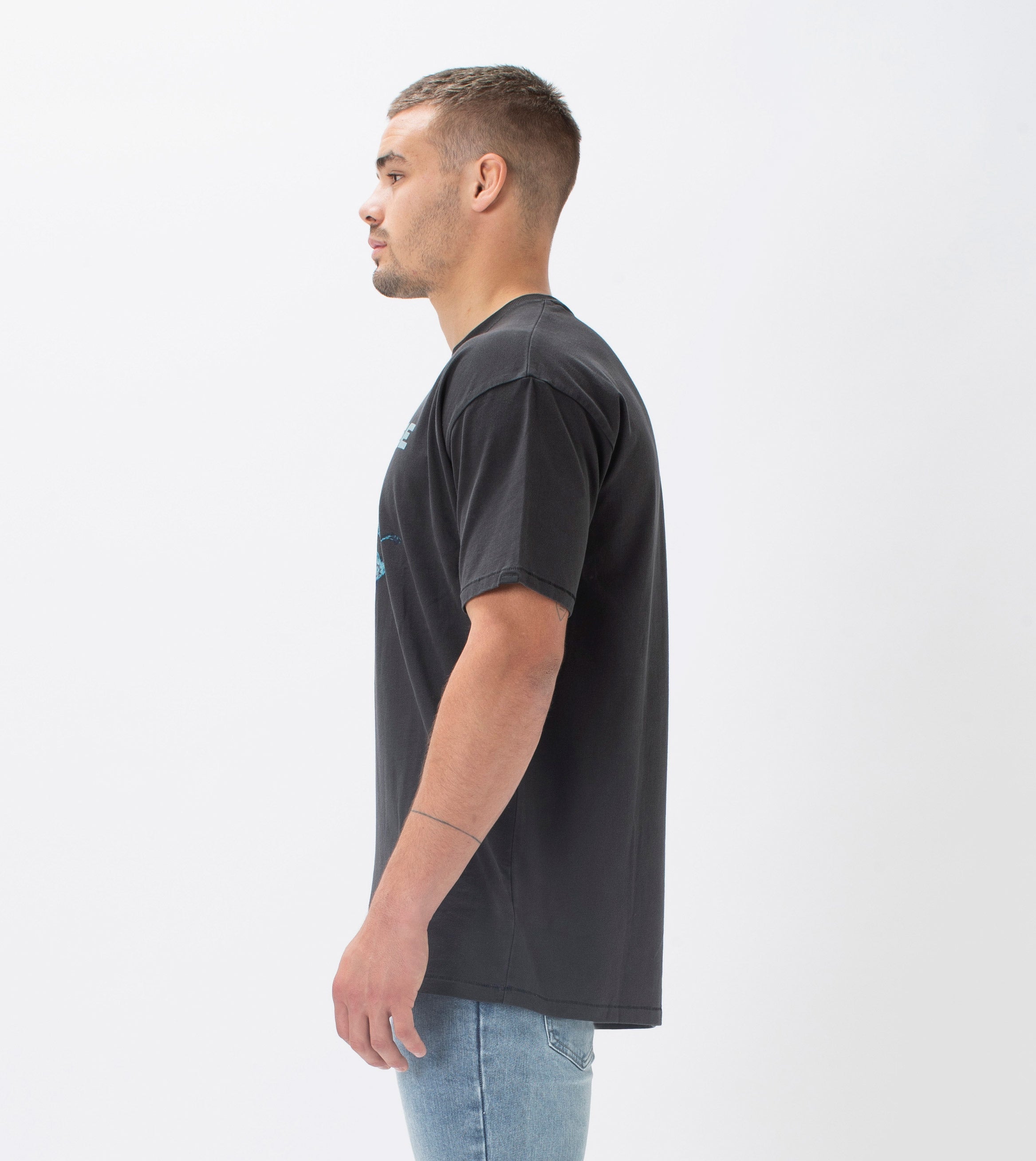 Pegasus Box Tee GD Black