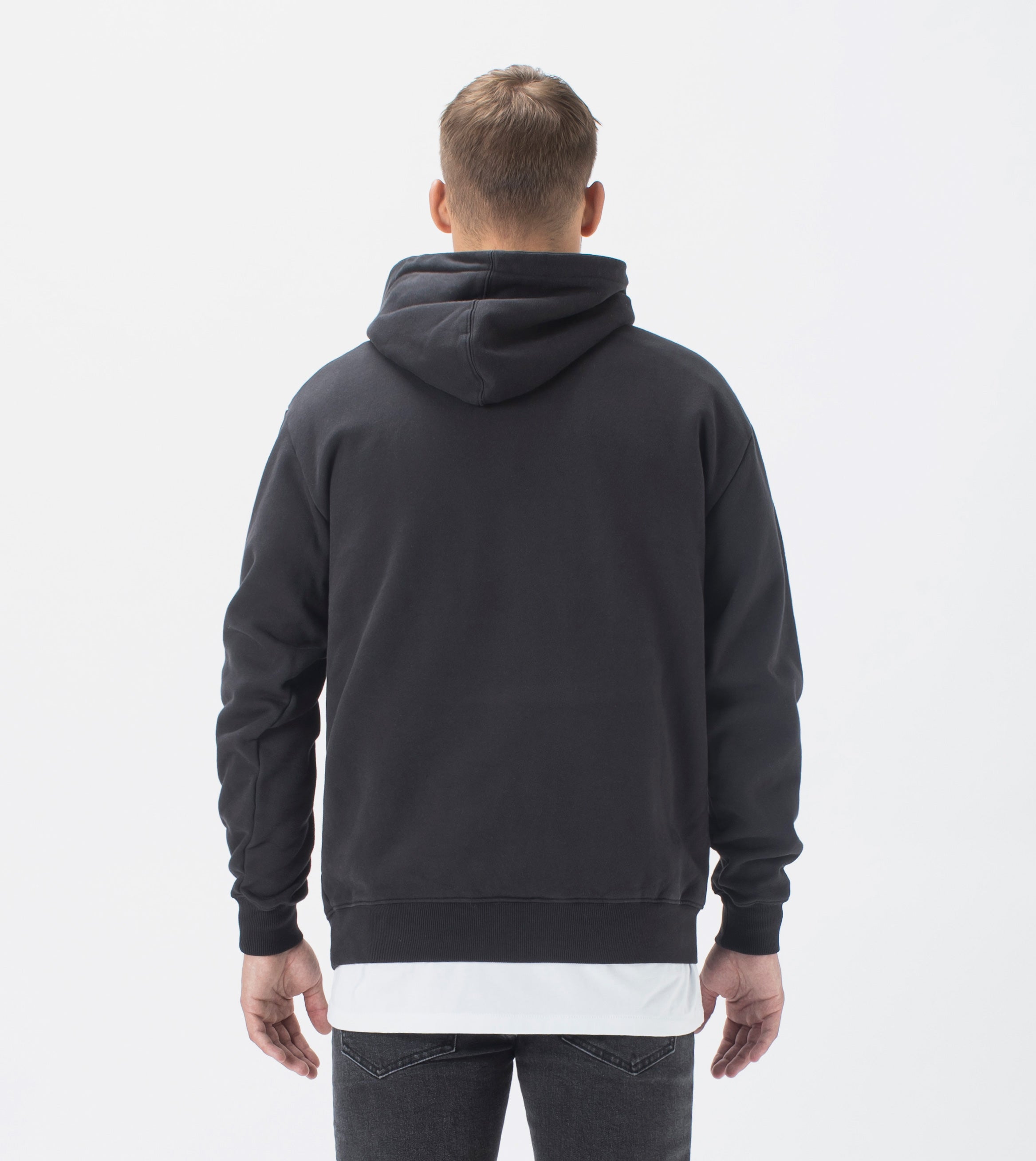 Pegasus Lowgo Hood Sweat GD Black