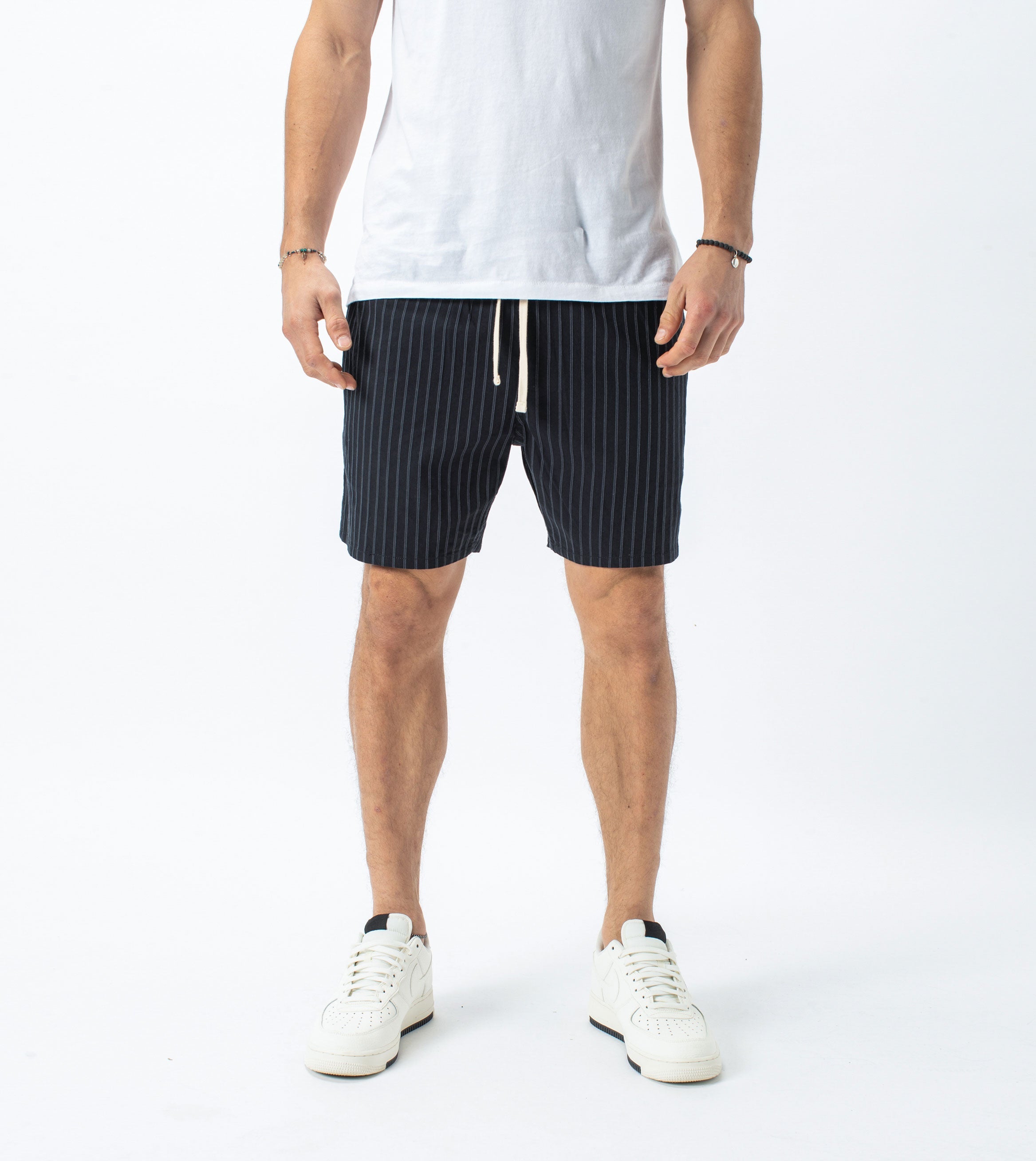 Pinstripe Zephyr Short Black/Vintage Black
