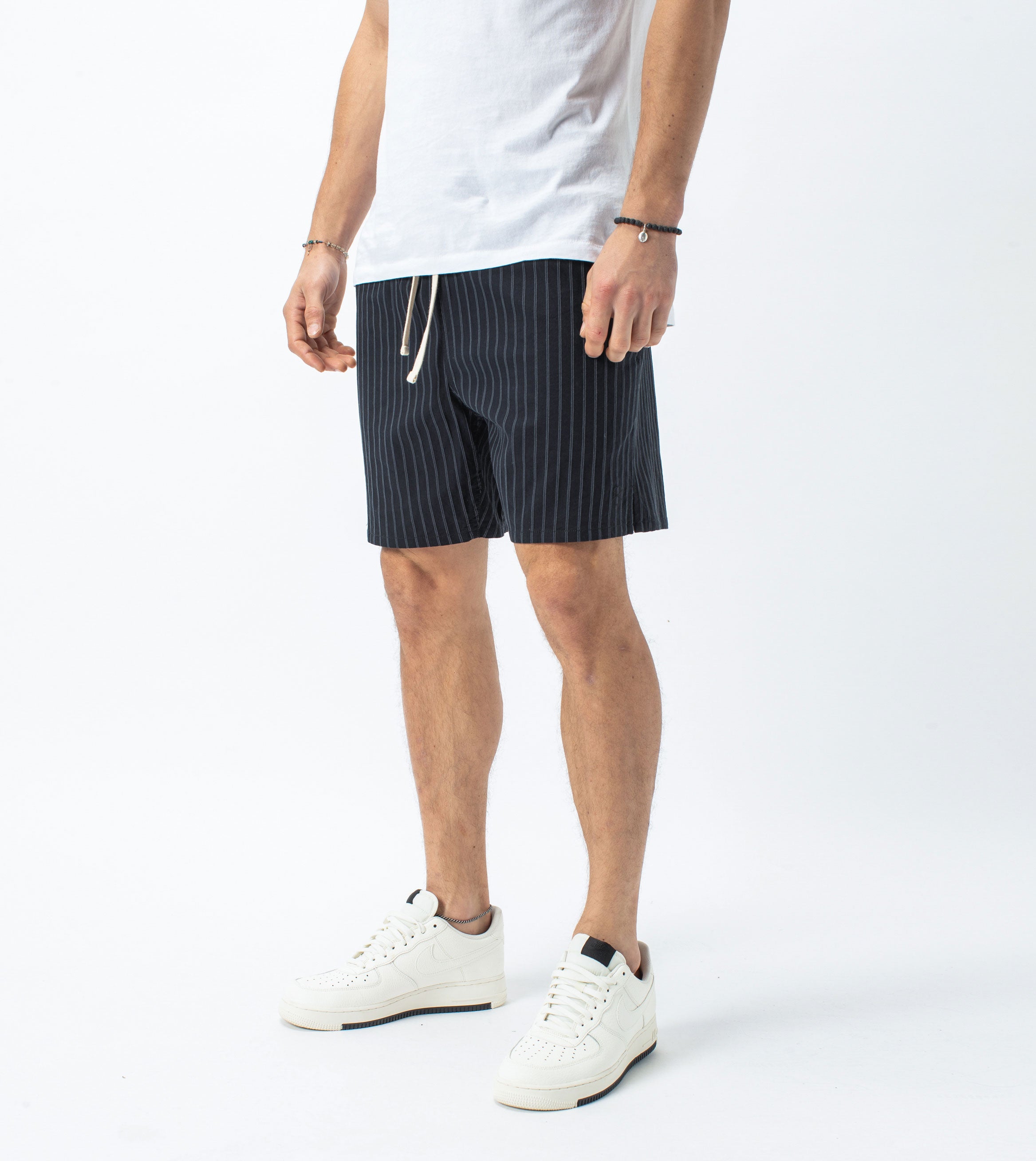 Pinstripe Zephyr Short Black/Vintage Black