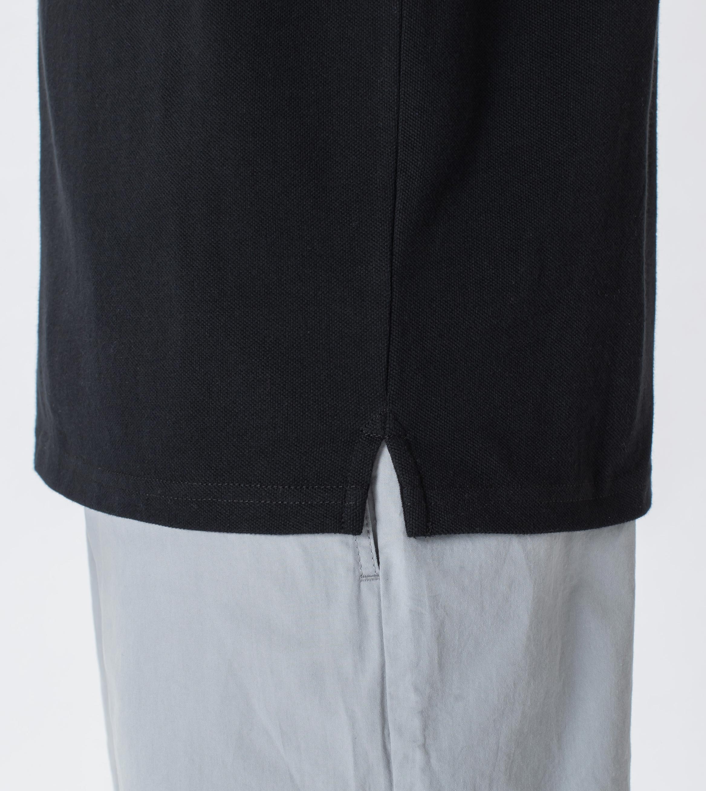 Pique Polo Black