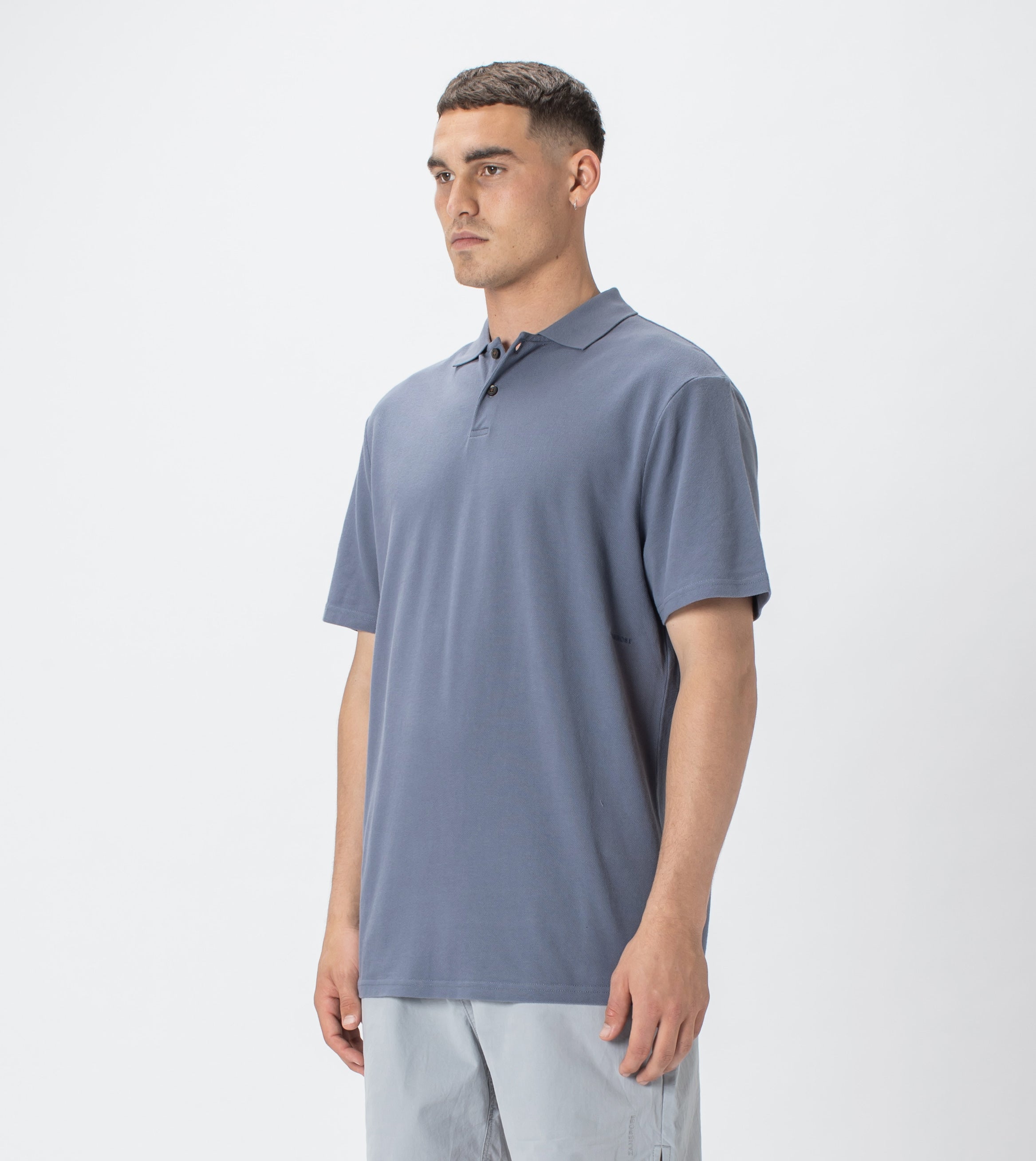 Pique Polo Chalk Blue