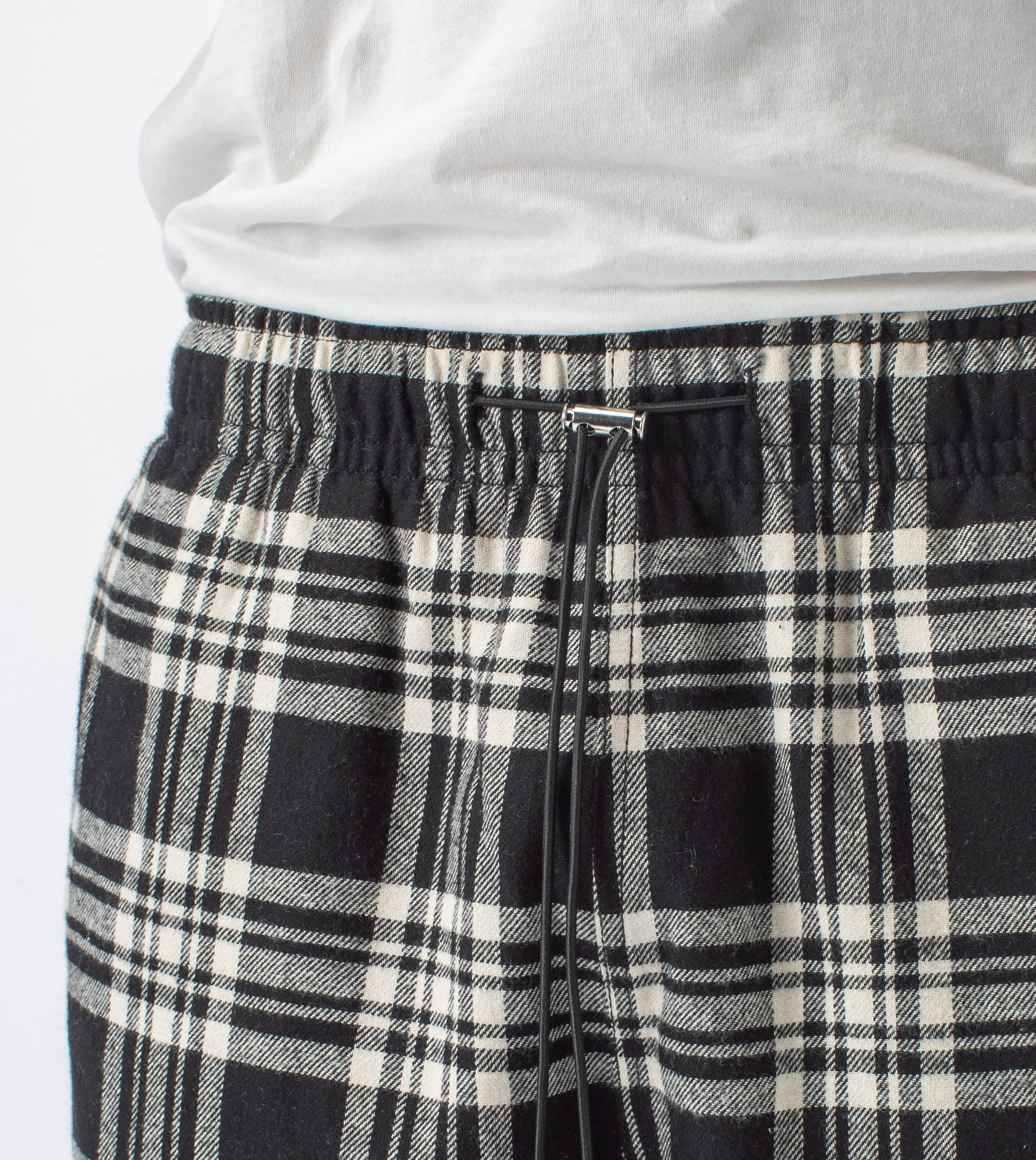 Plaid Jumpa Jogger Black/Milk