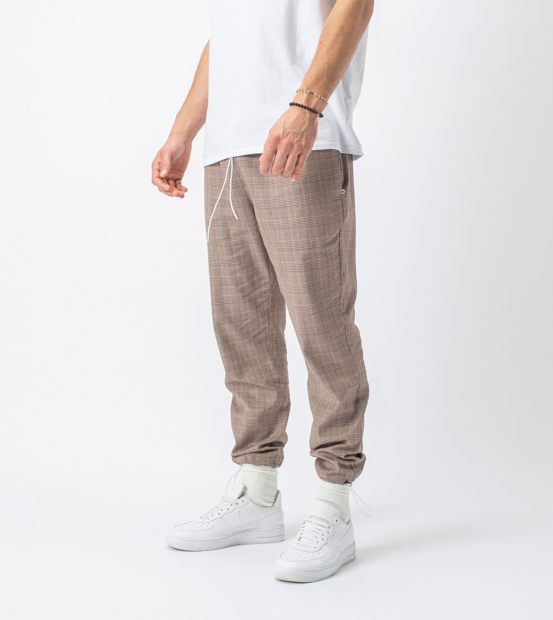 Plaid Jumpa Jogger Timber