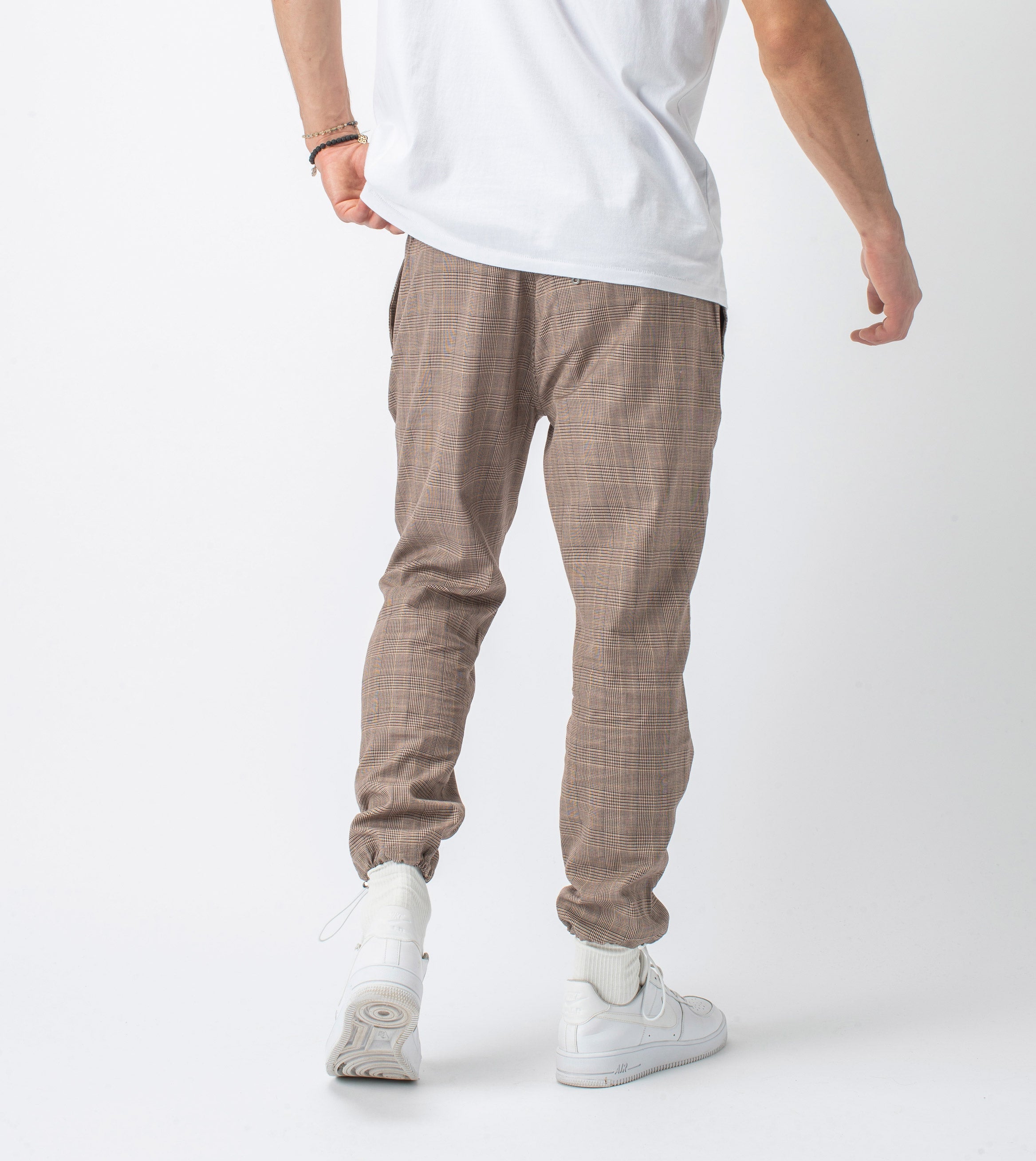 Plaid Jumpa Jogger Timber