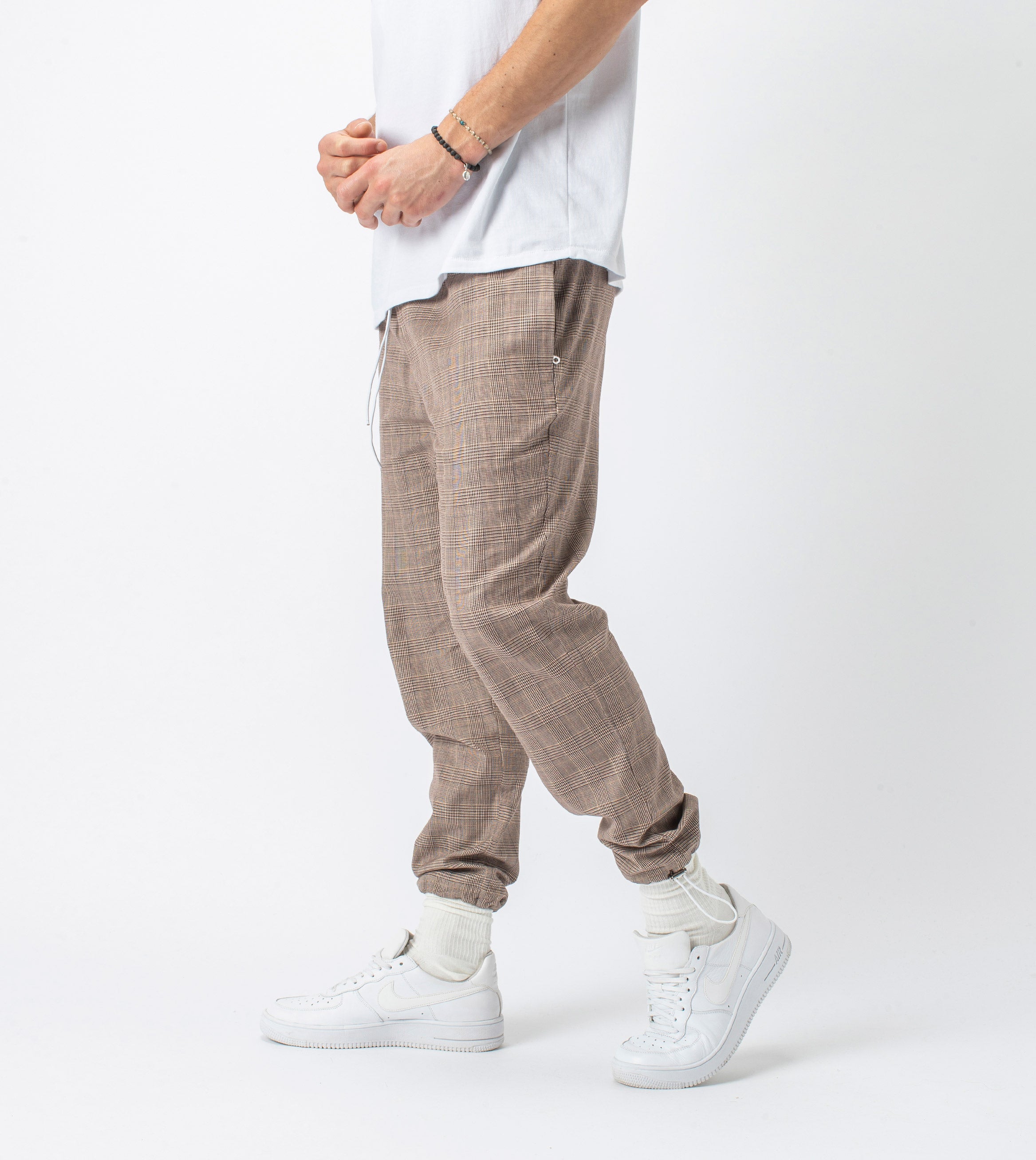 Plaid Jumpa Jogger Timber