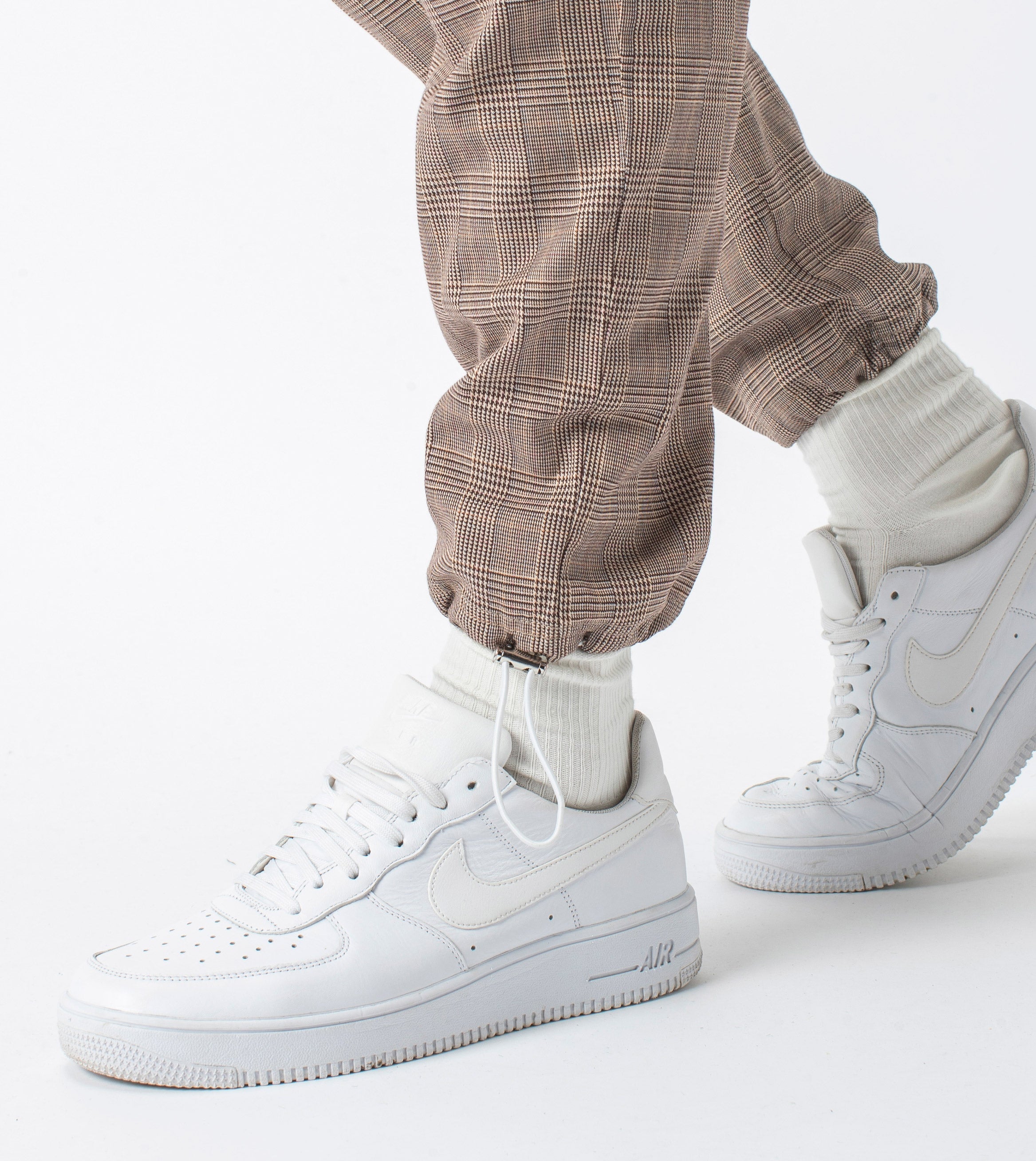Plaid Jumpa Jogger Timber