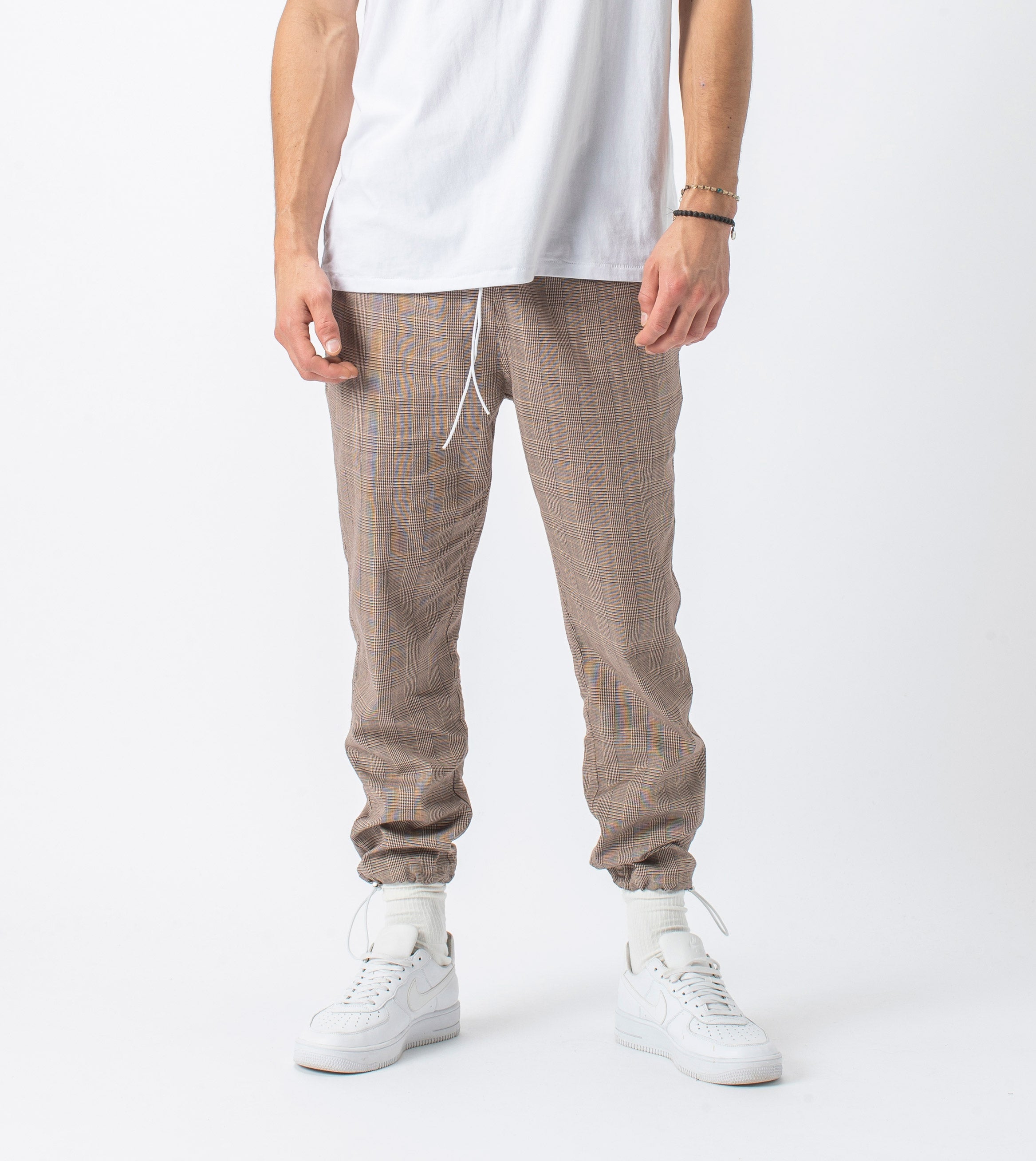 Plaid Jumpa Jogger Timber