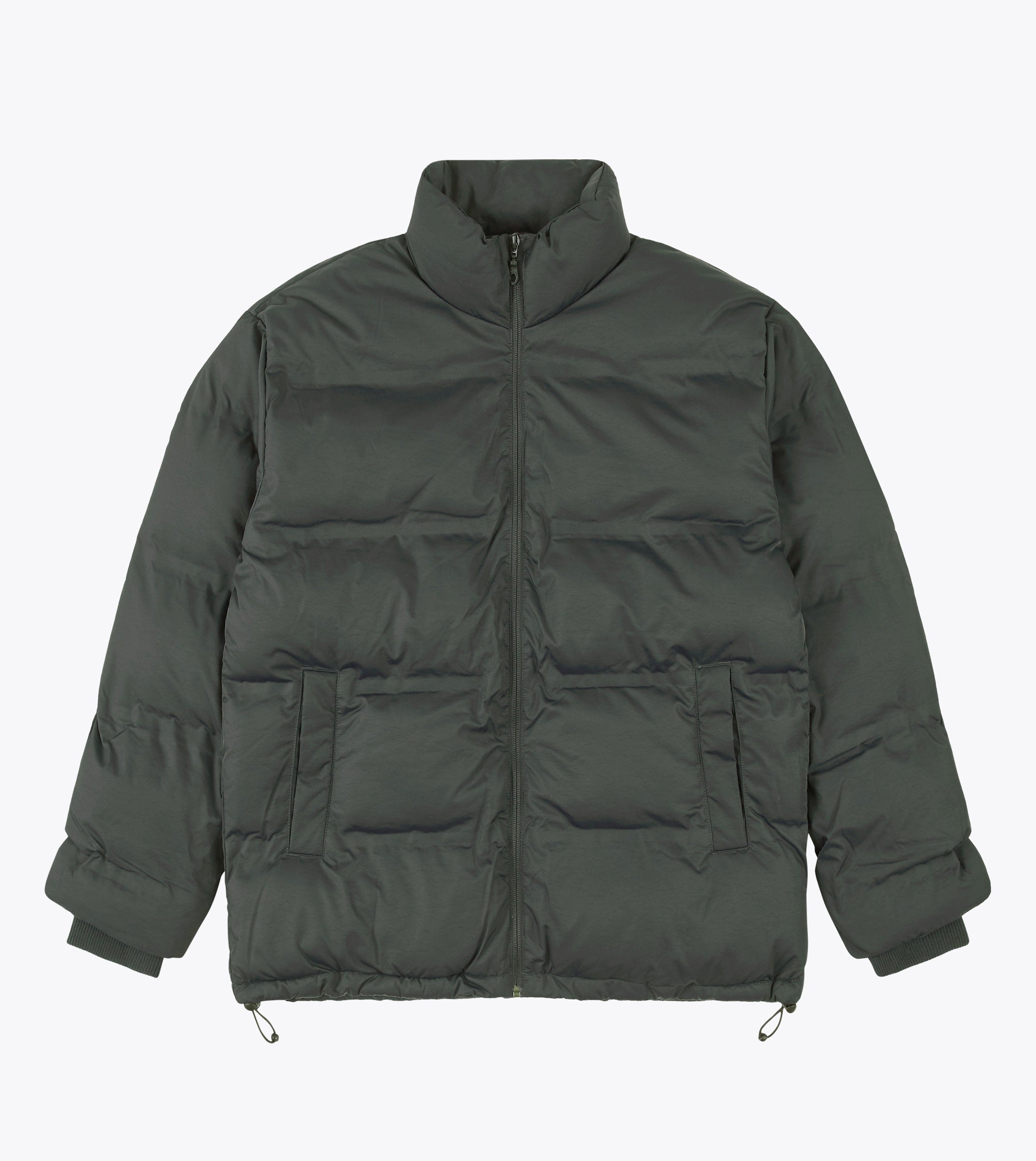 Powells Puffer Jacket Dk Army