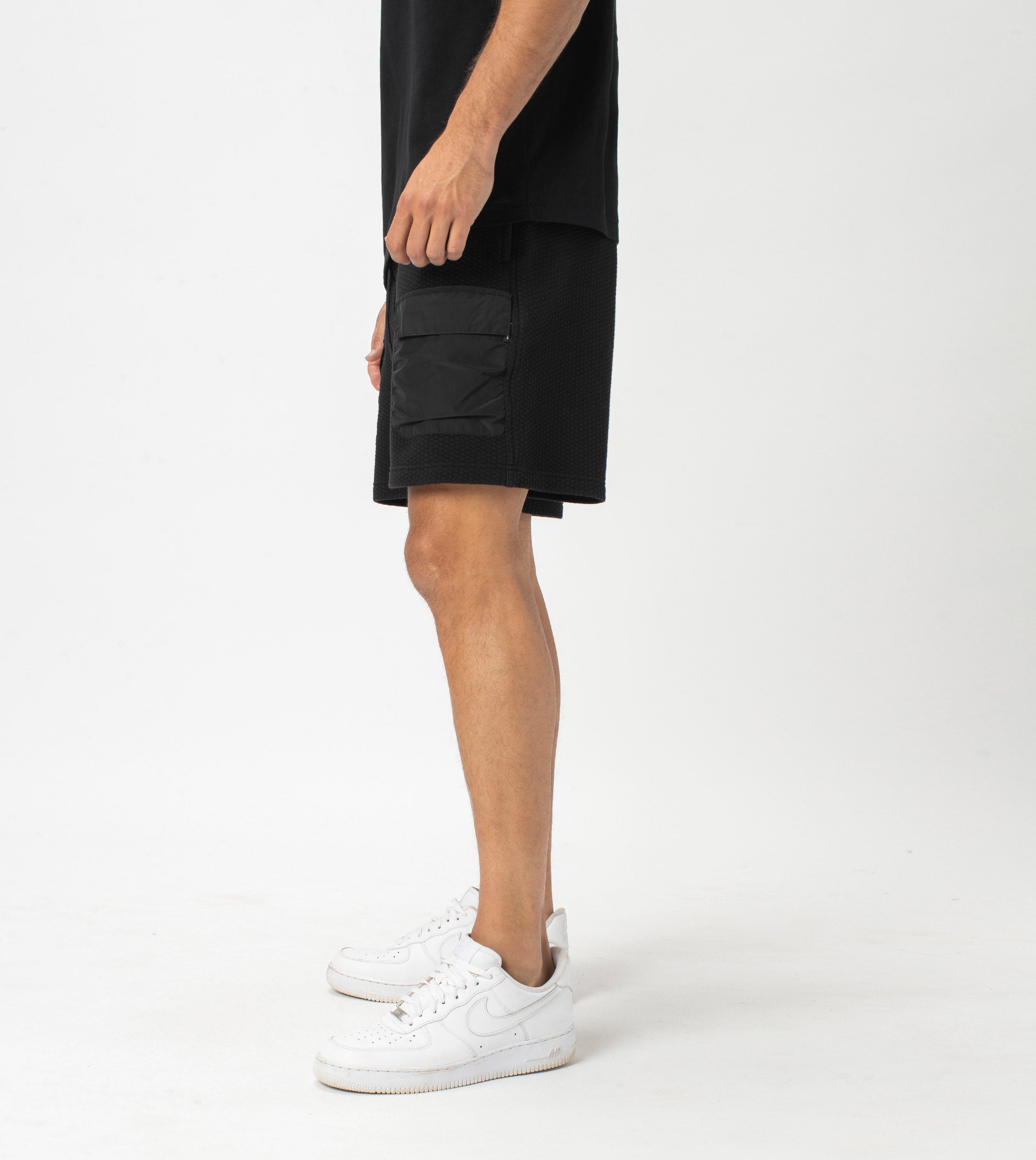 Quilt Day Short Black