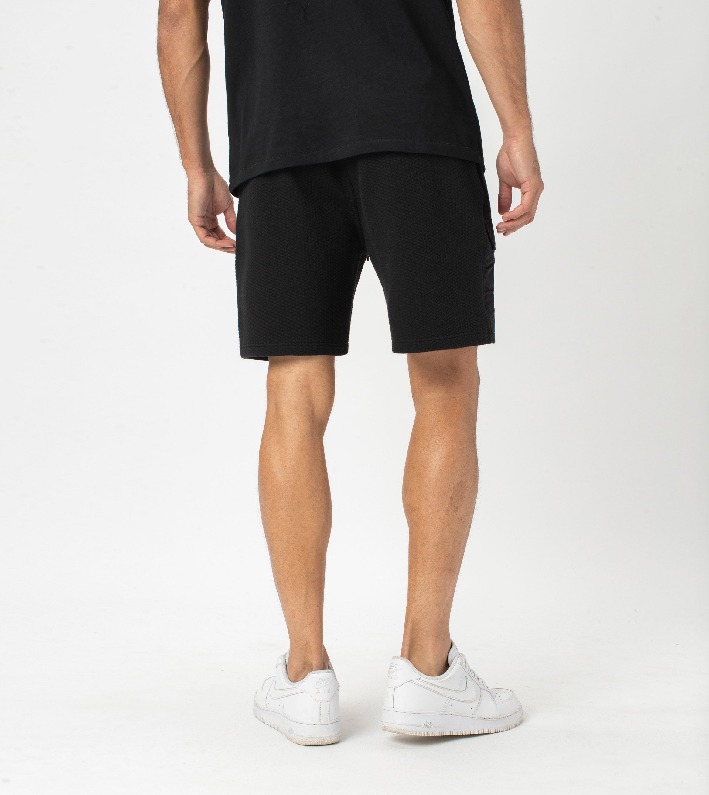 Quilt Day Short Black
