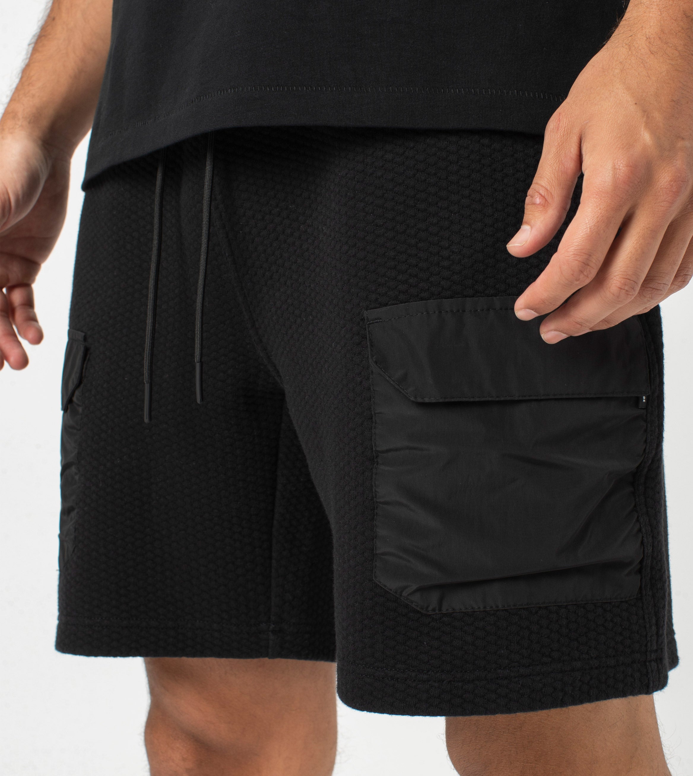 Quilt Day Short Black