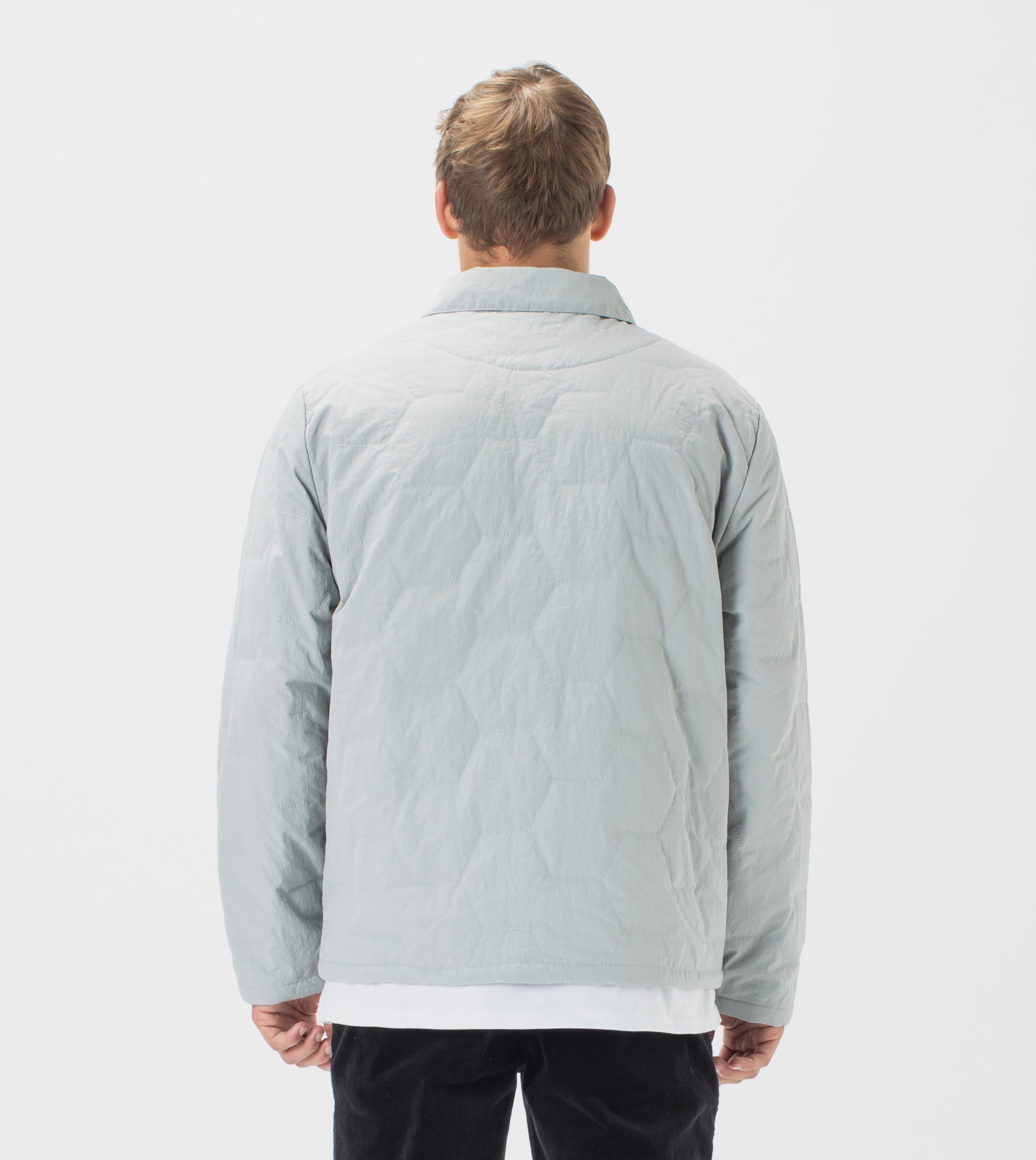 Quilt Shell Jacket Ice Grey