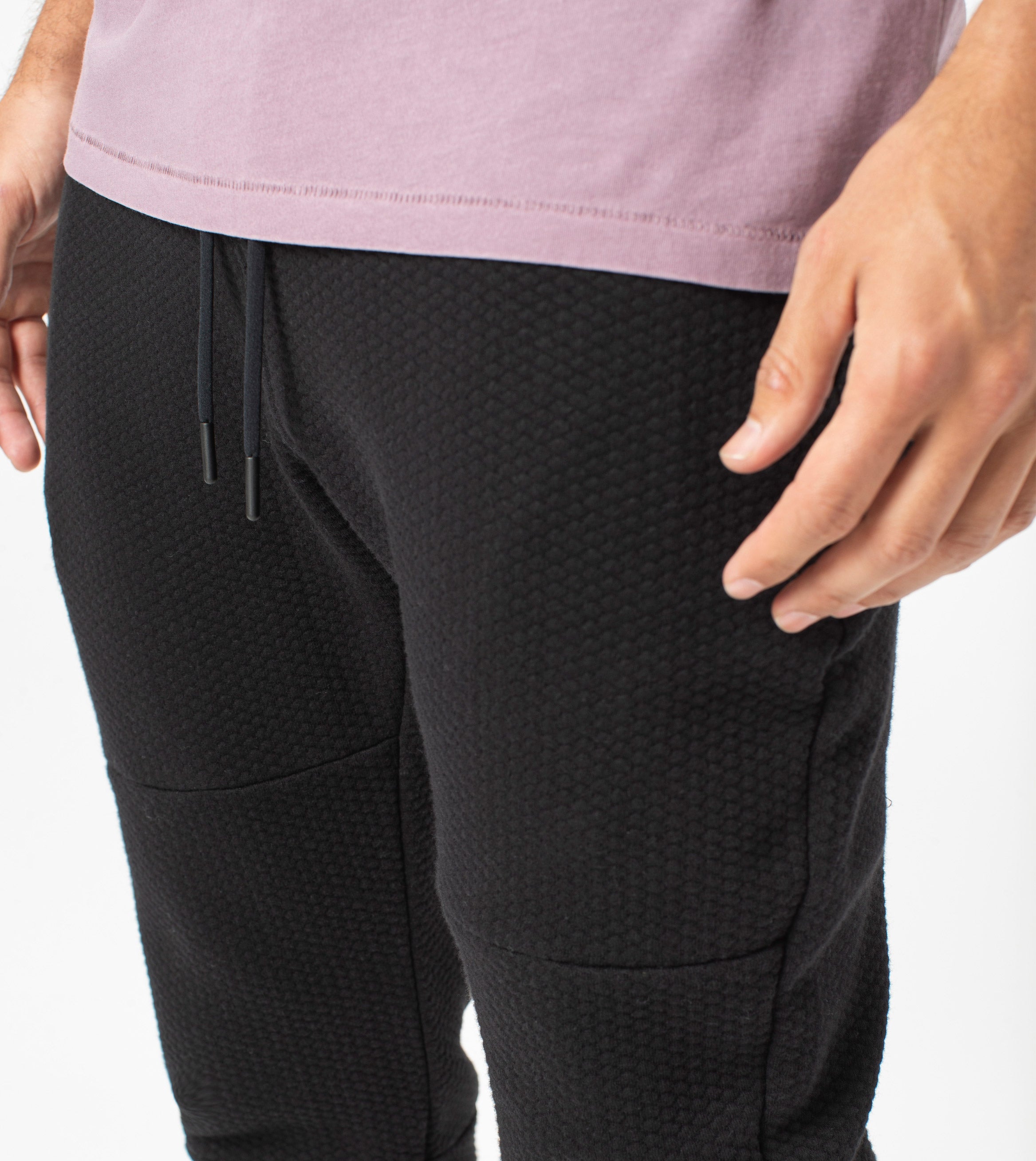Quilt Sureshot Fleece Jogger Black