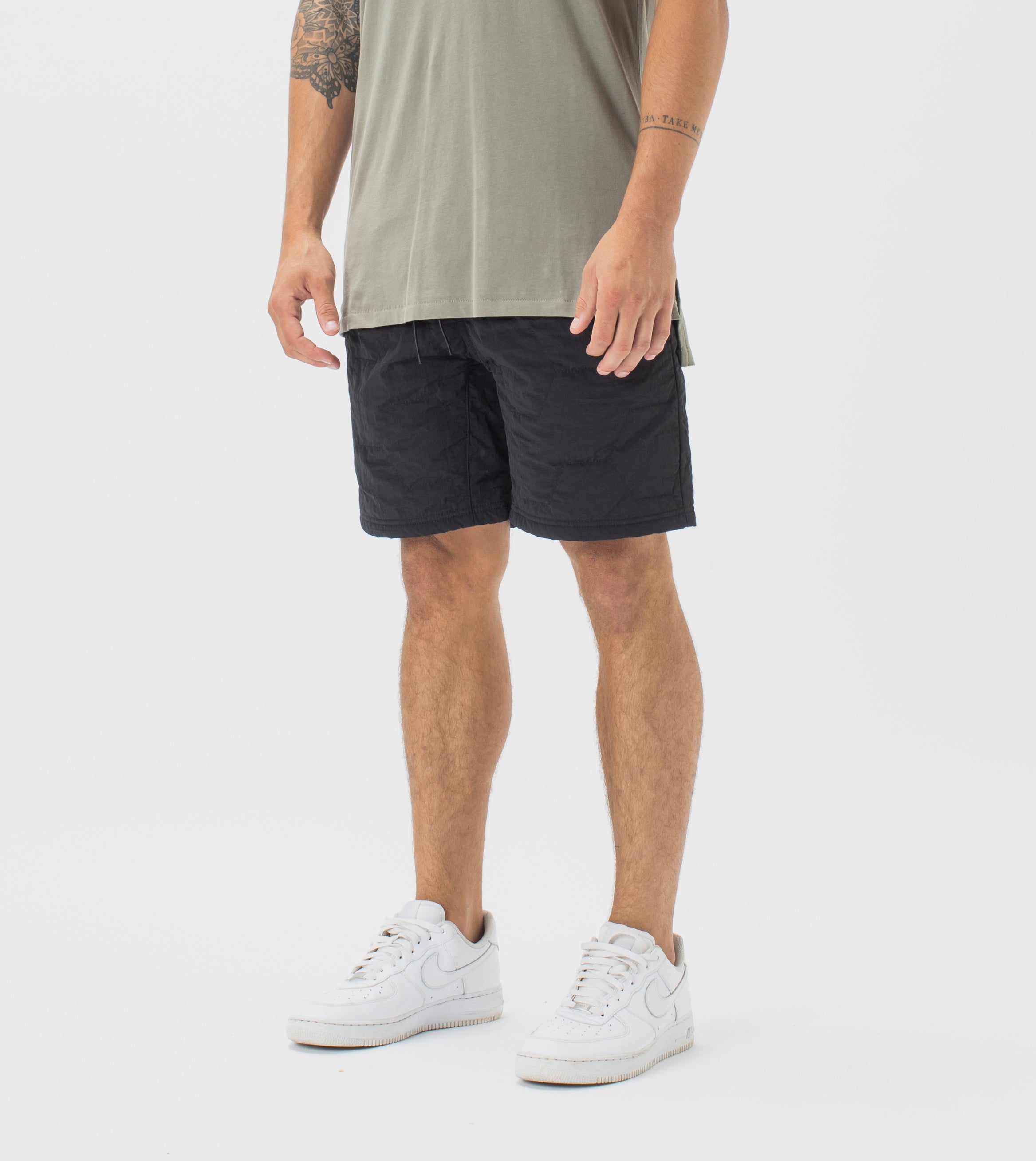 Quilted Jumpa Short Black
