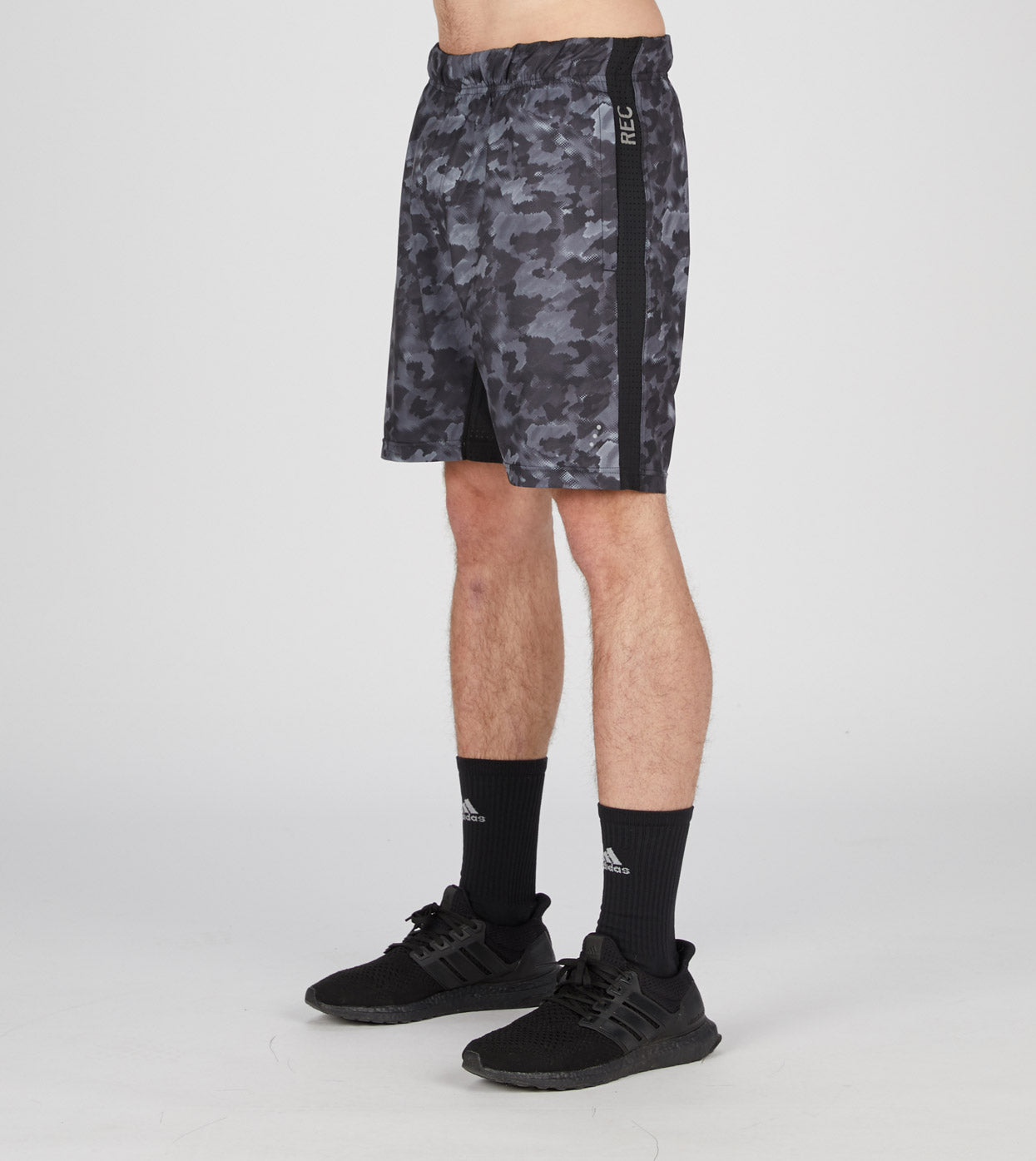 Type 2 Tech Short (17") Black Camo