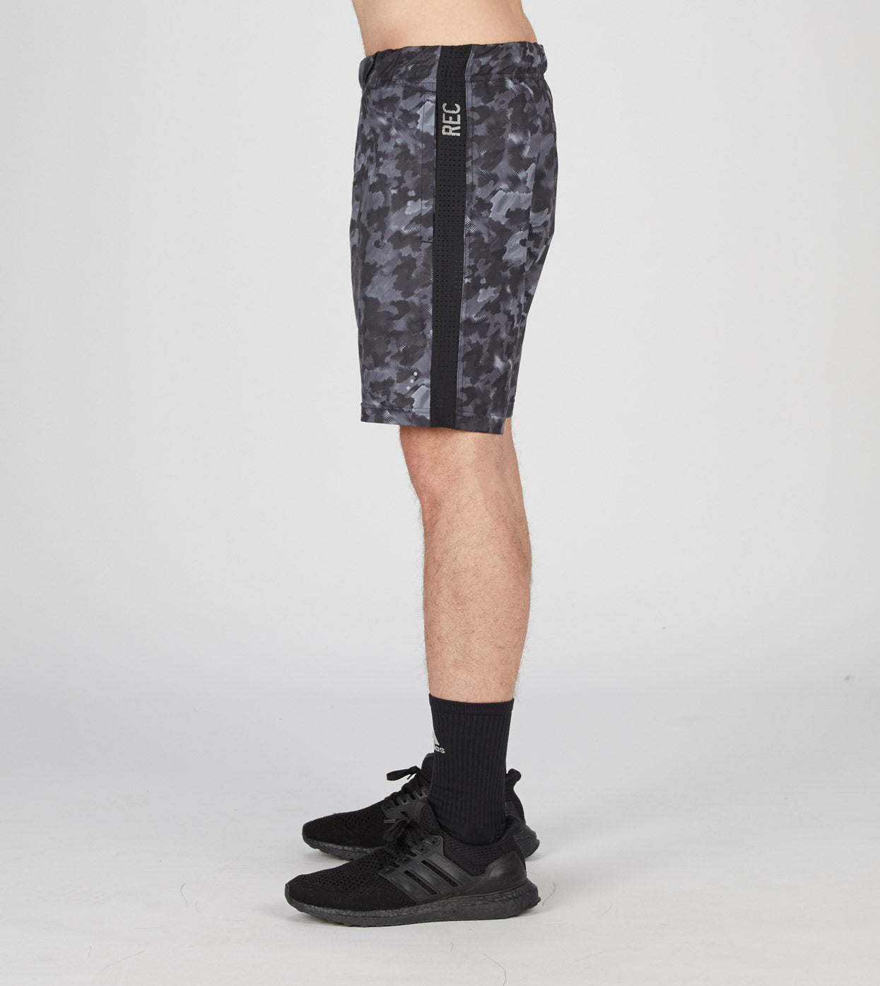 Type 2 Tech Short (17") Black Camo