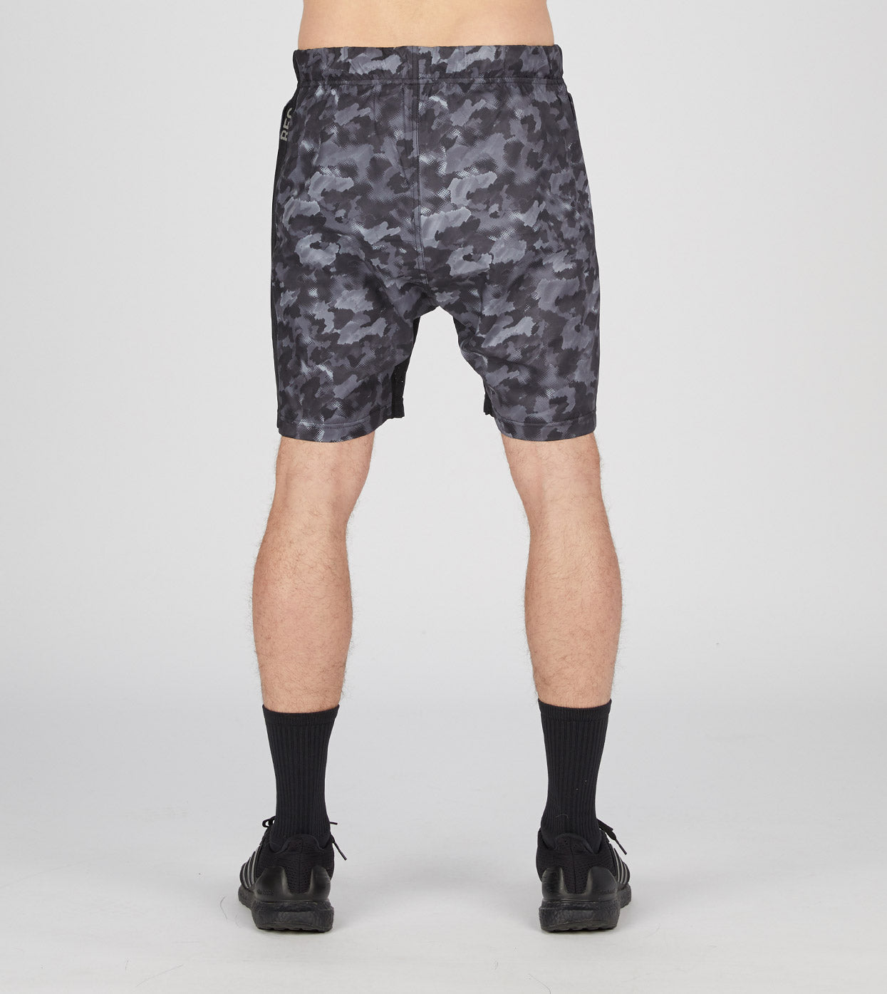 Type 2 Tech Short (17") Black Camo