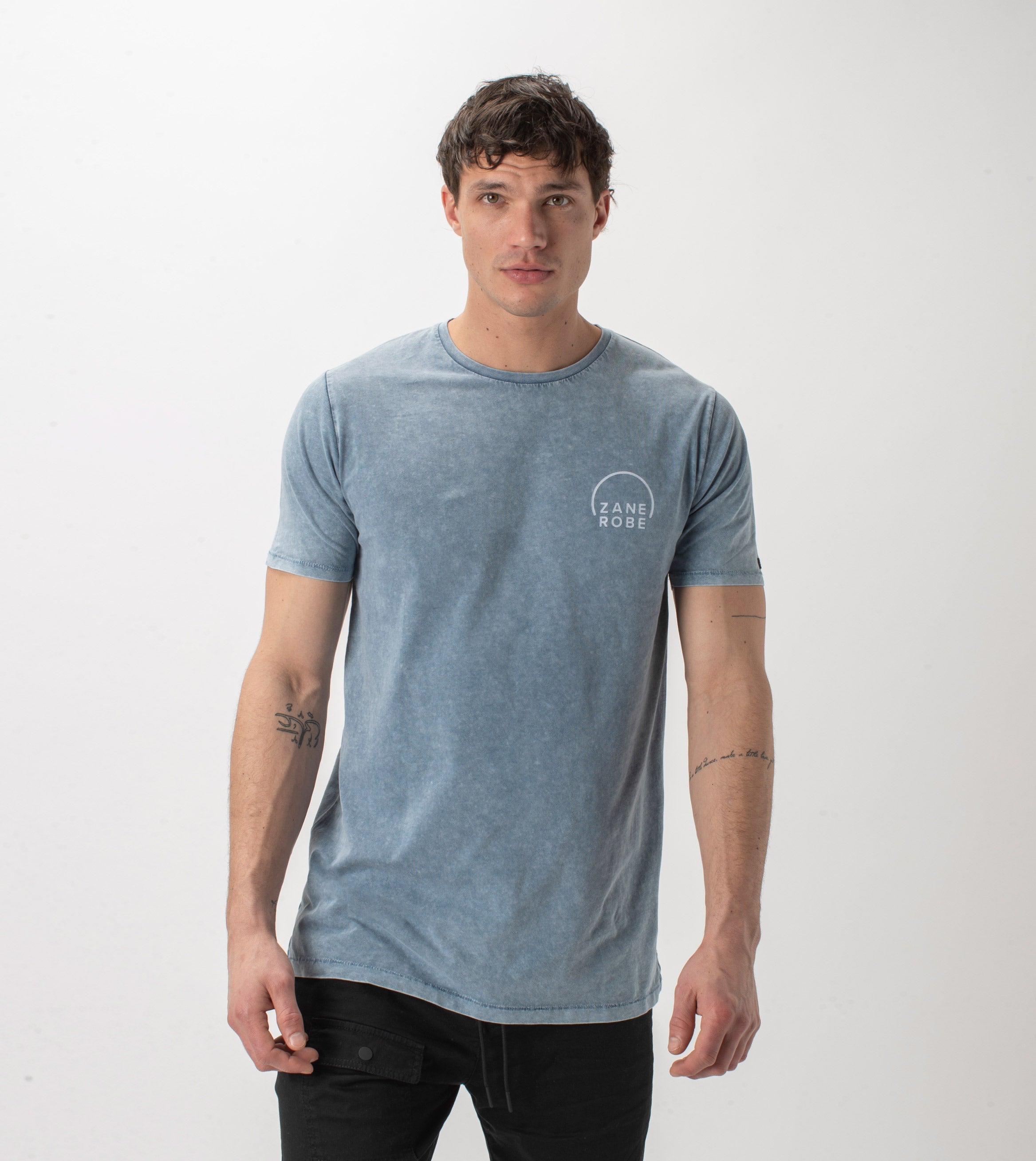 Rising Flintlock Tee Salt Blue