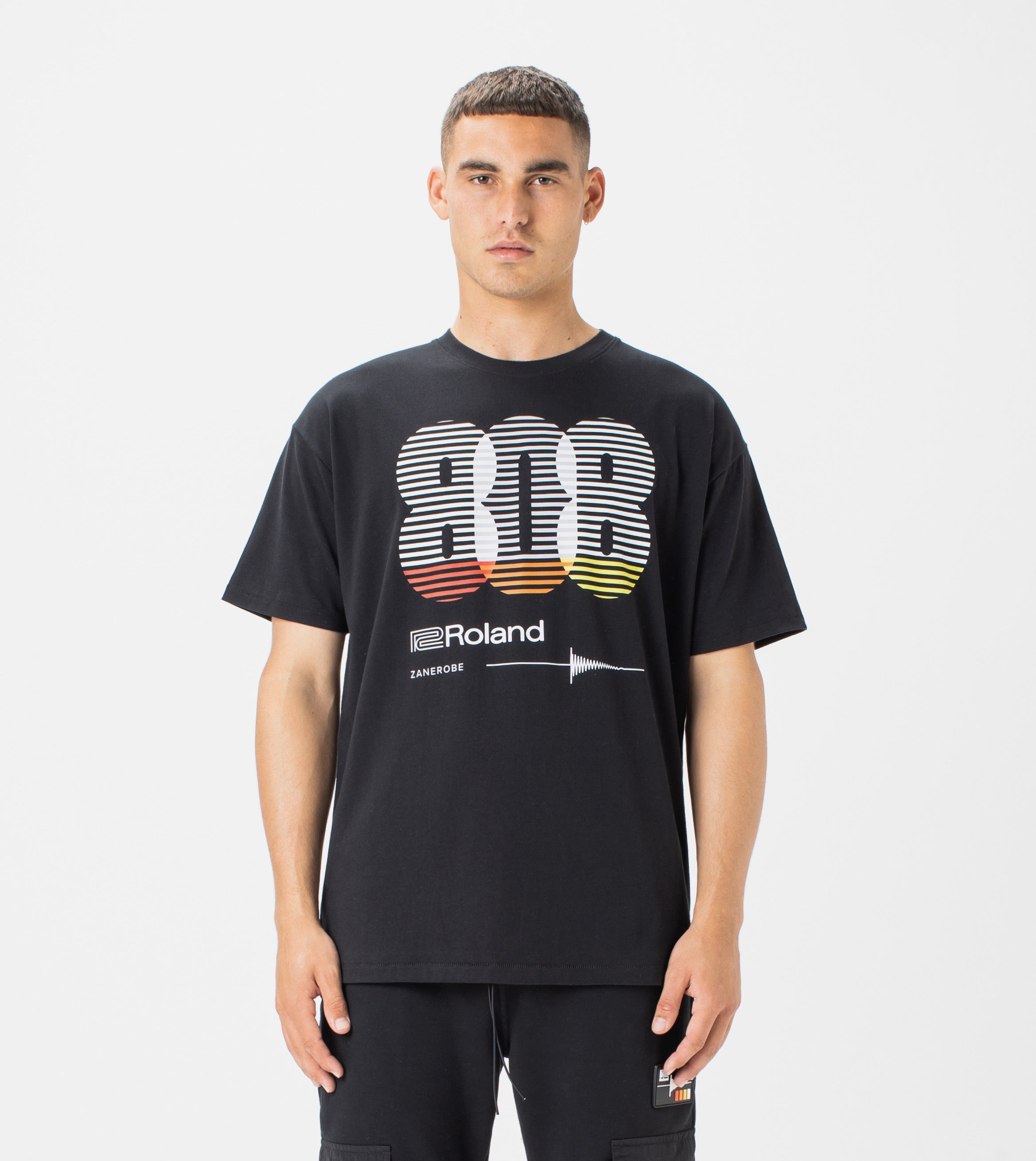 TR-808 Box Tee Black