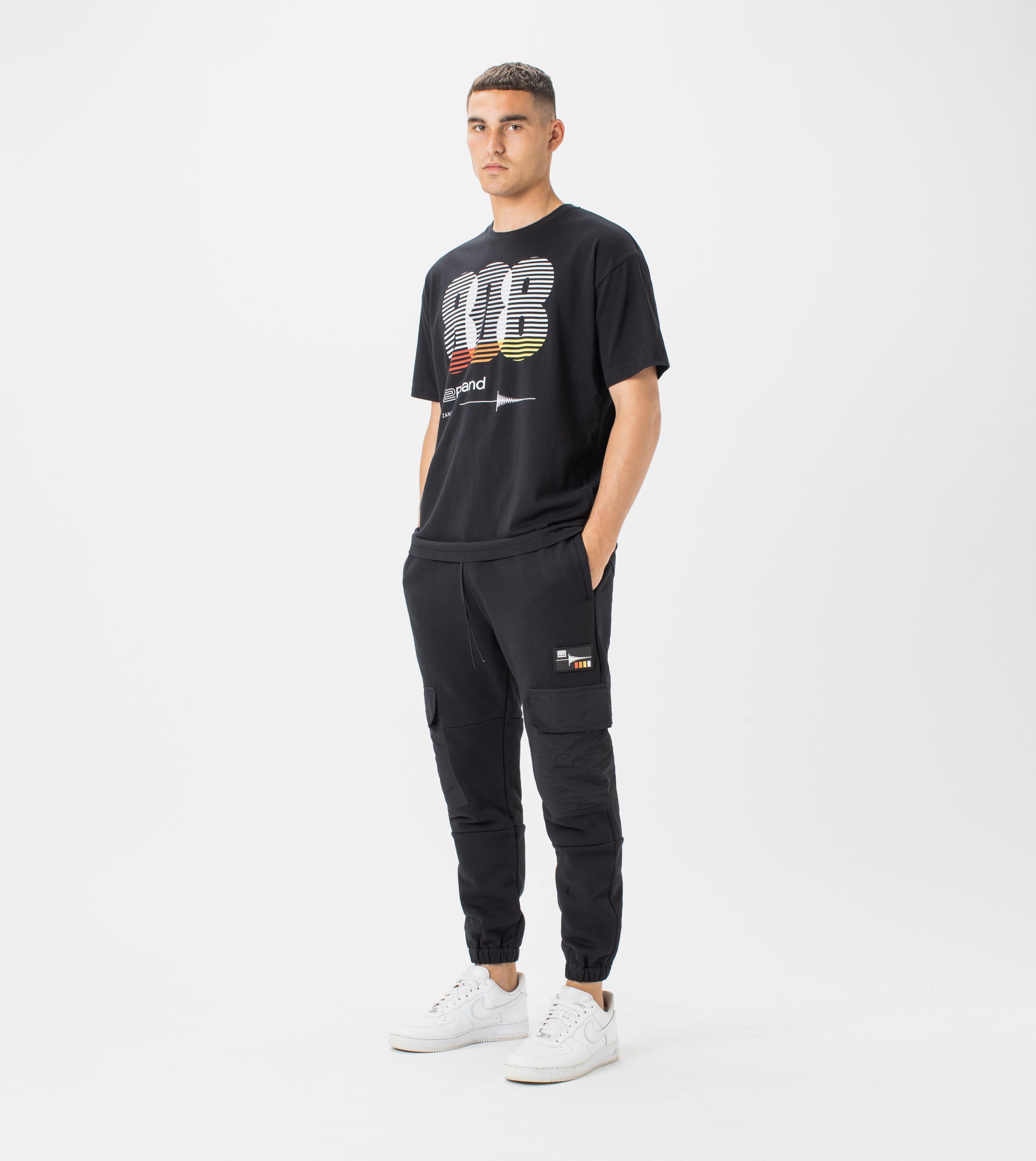 TR-808 Box Tee Black