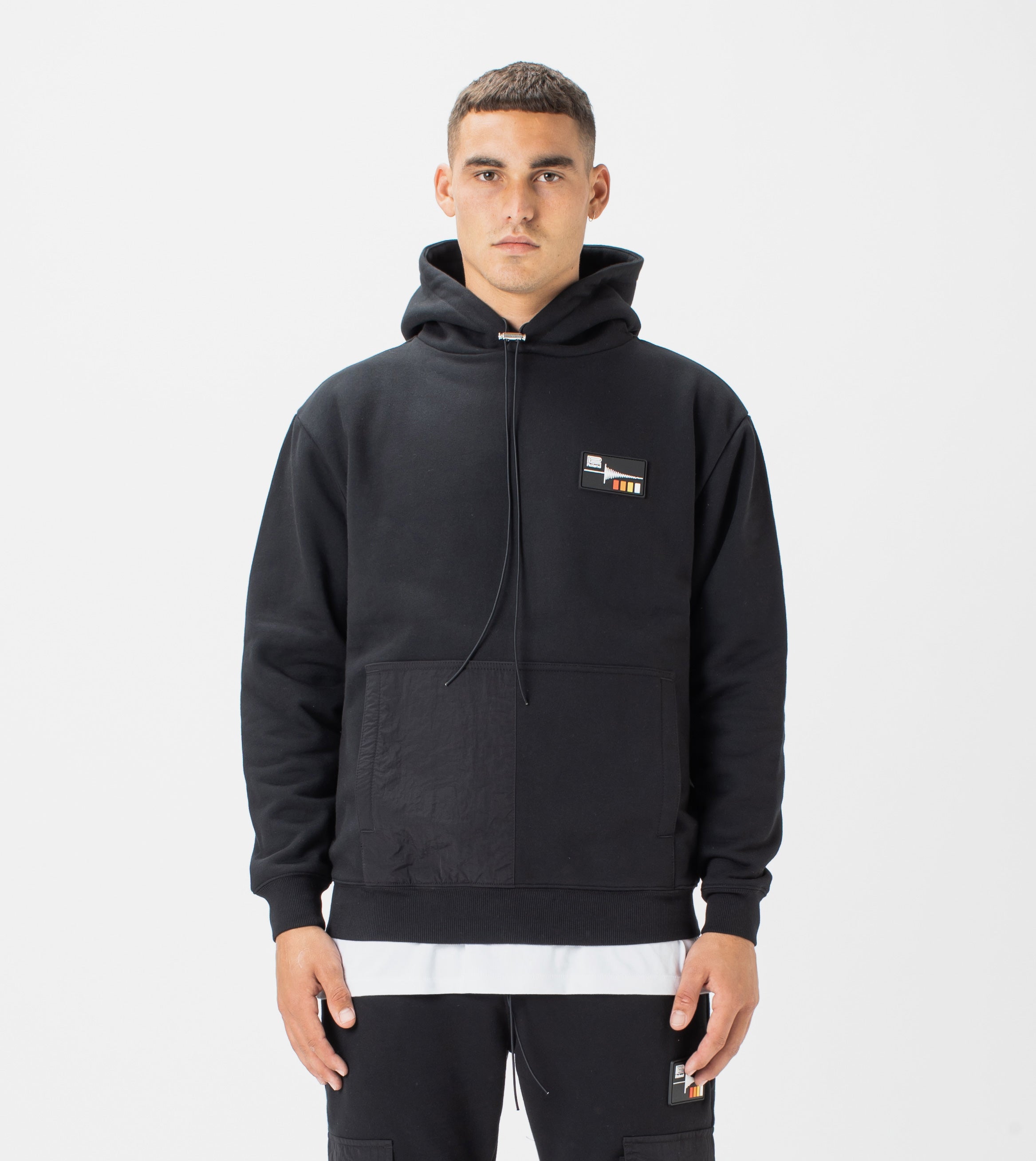 TR-808 Lowgo Hood Sweat Black