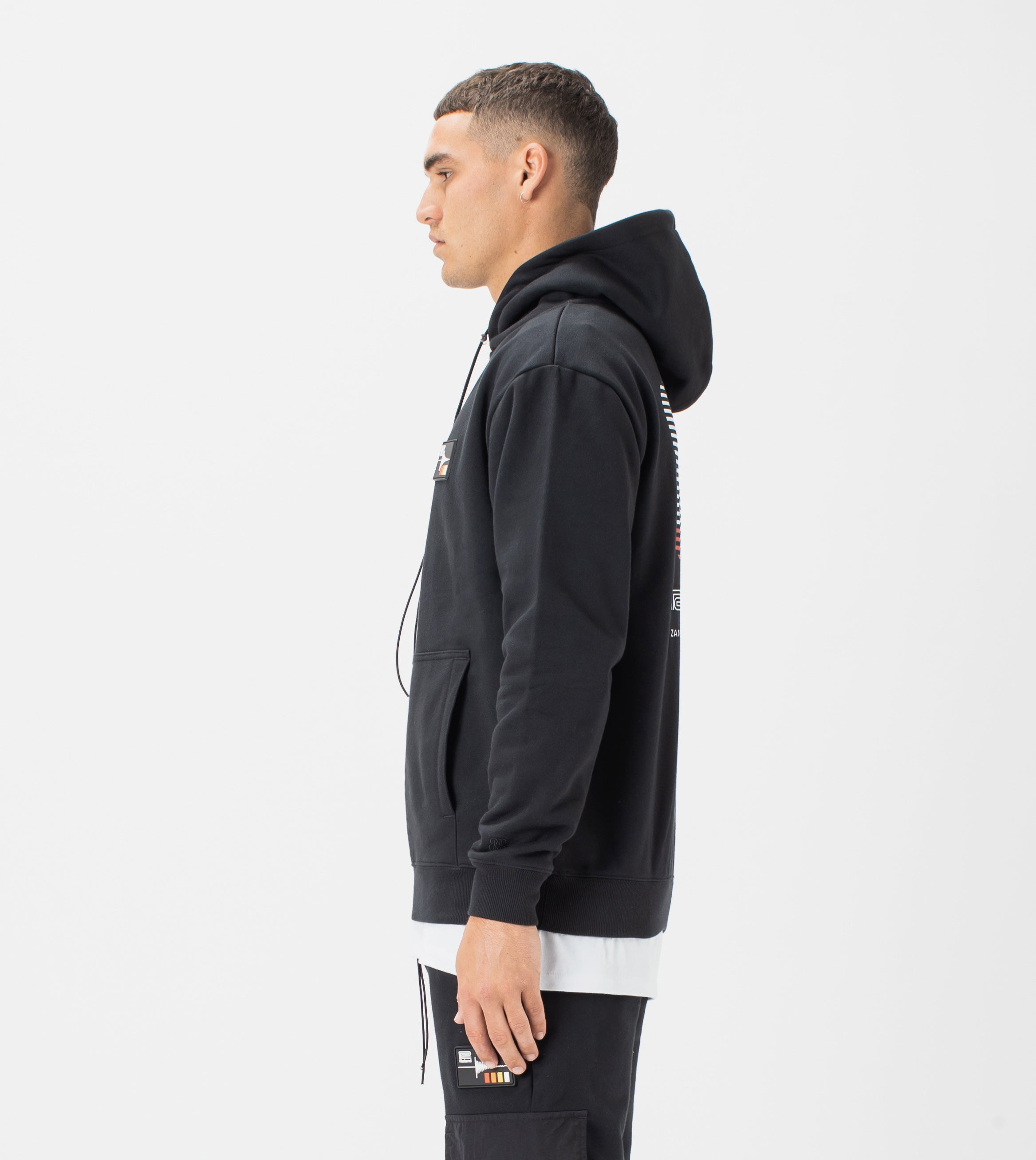 TR-808 Lowgo Hood Sweat Black