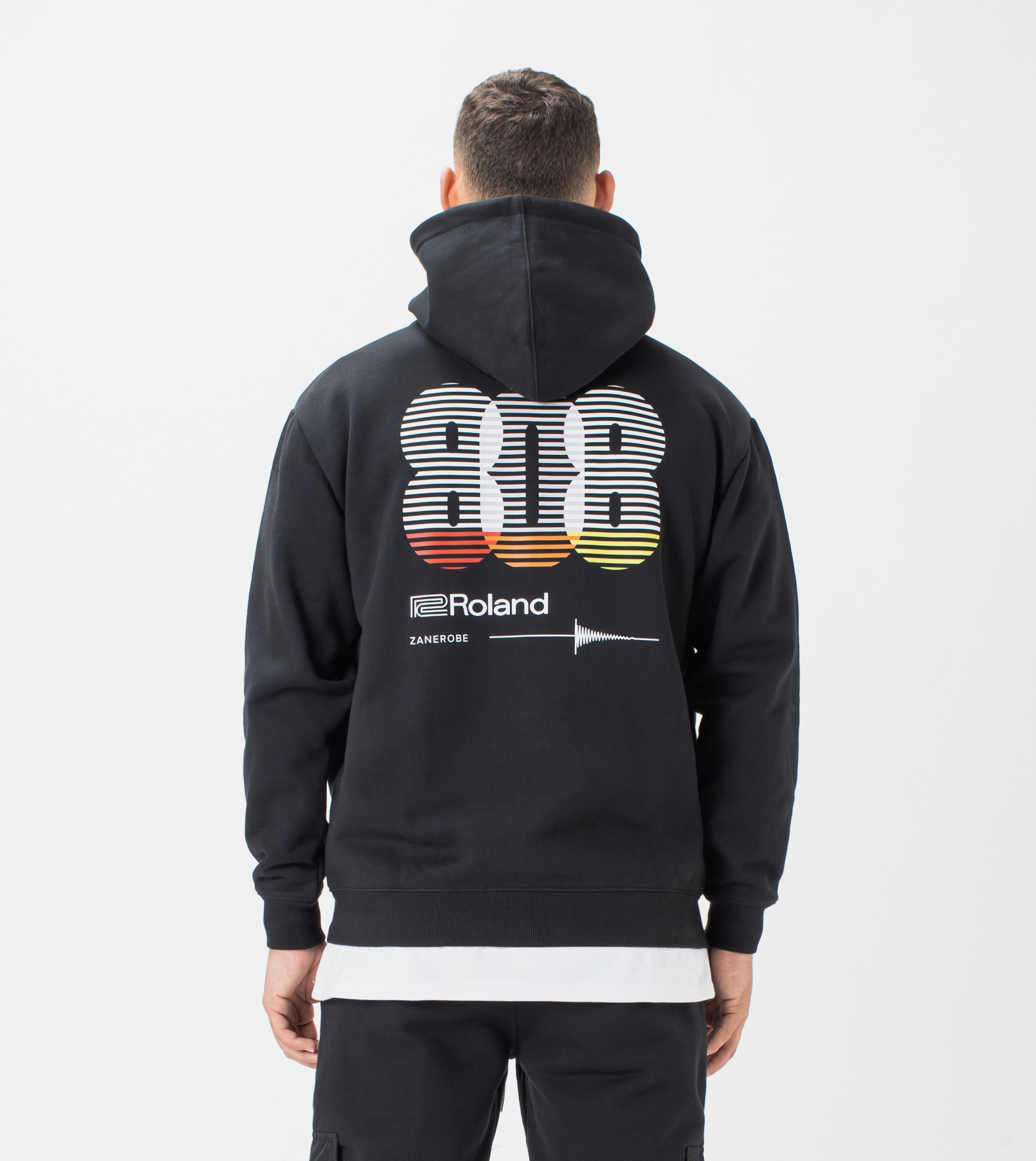 TR-808 Lowgo Hood Sweat Black