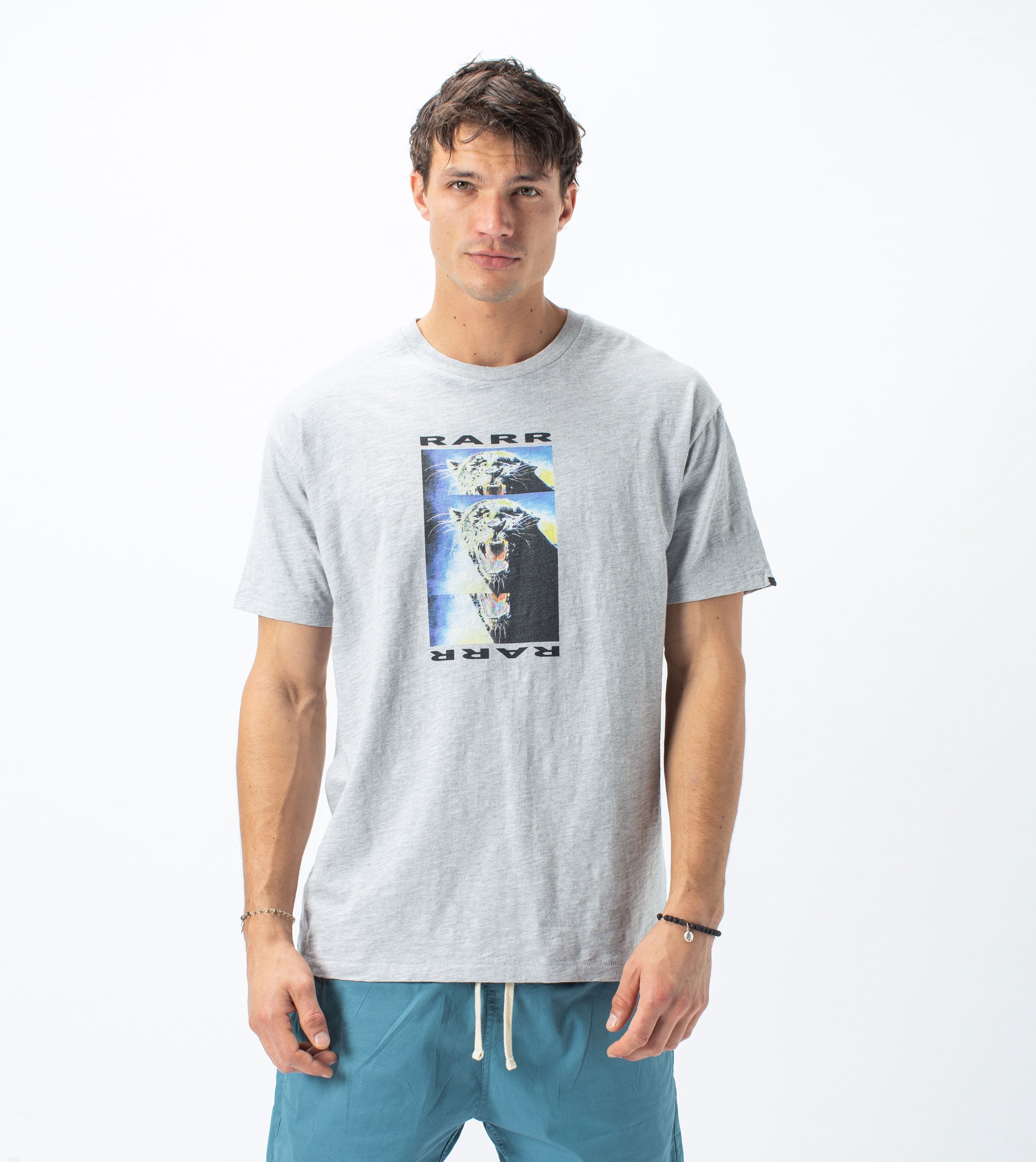 Rarr Box Tee Silver Marle