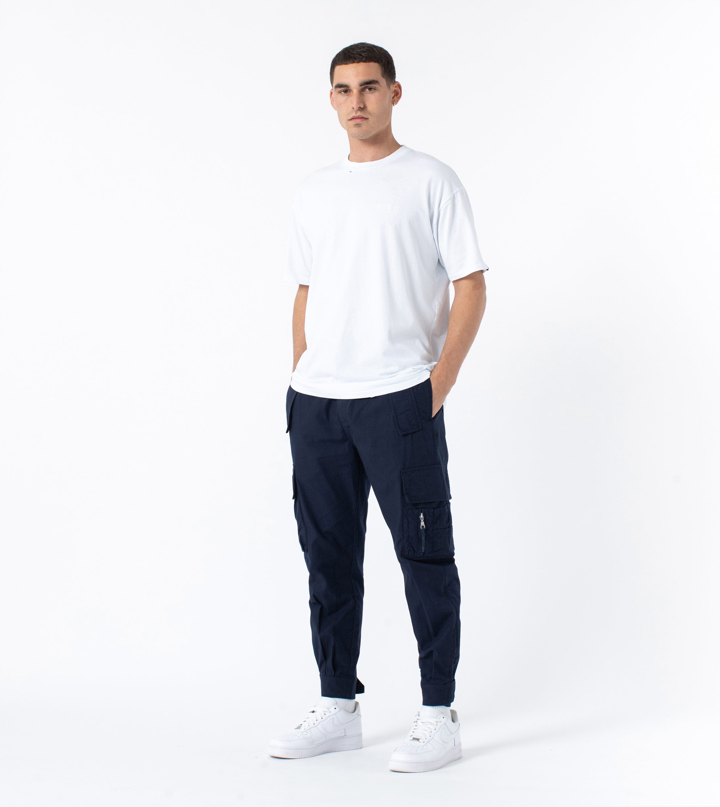 Ripped Box Tee White