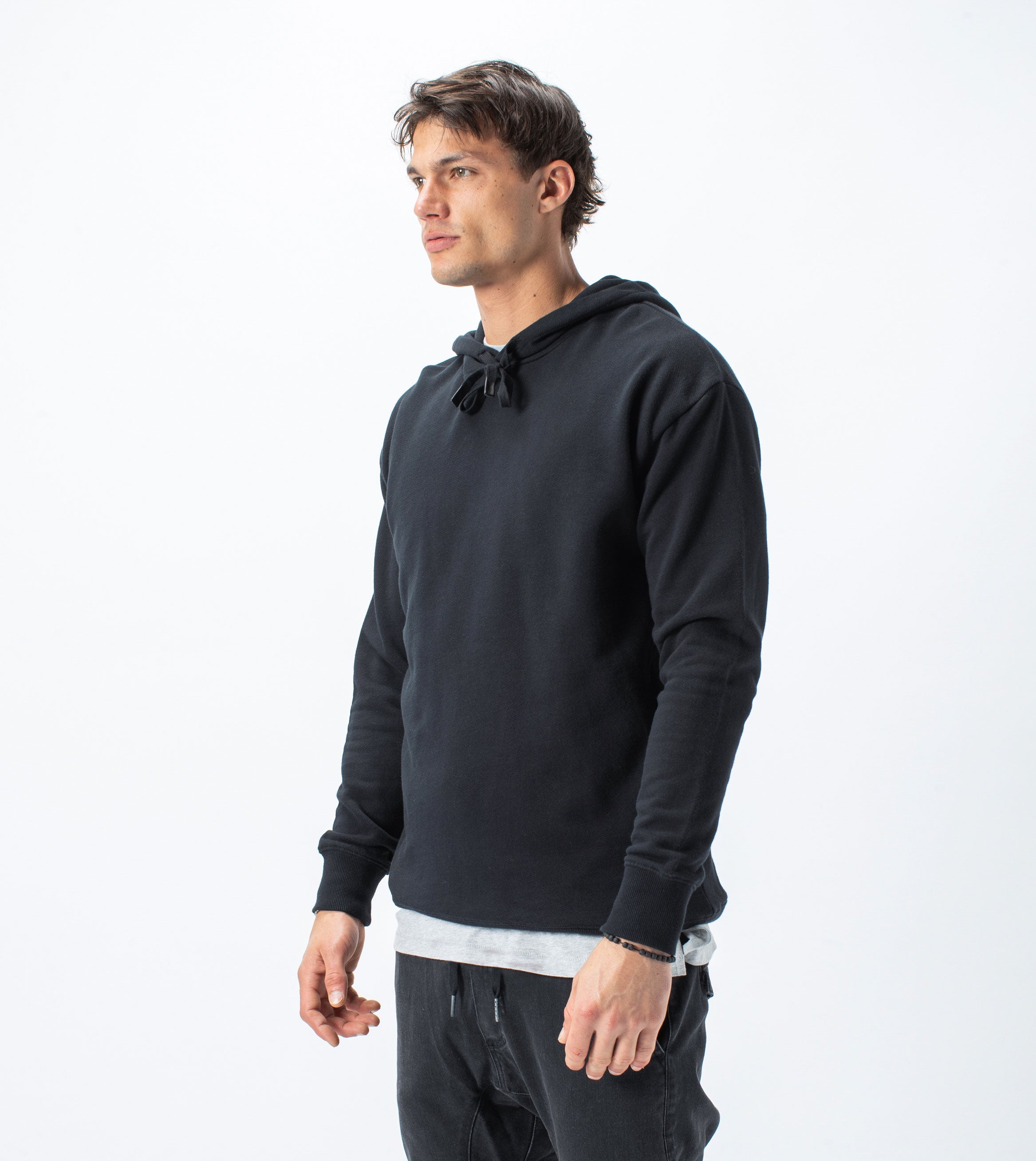 Rugger Hood Sweat Black - Sale