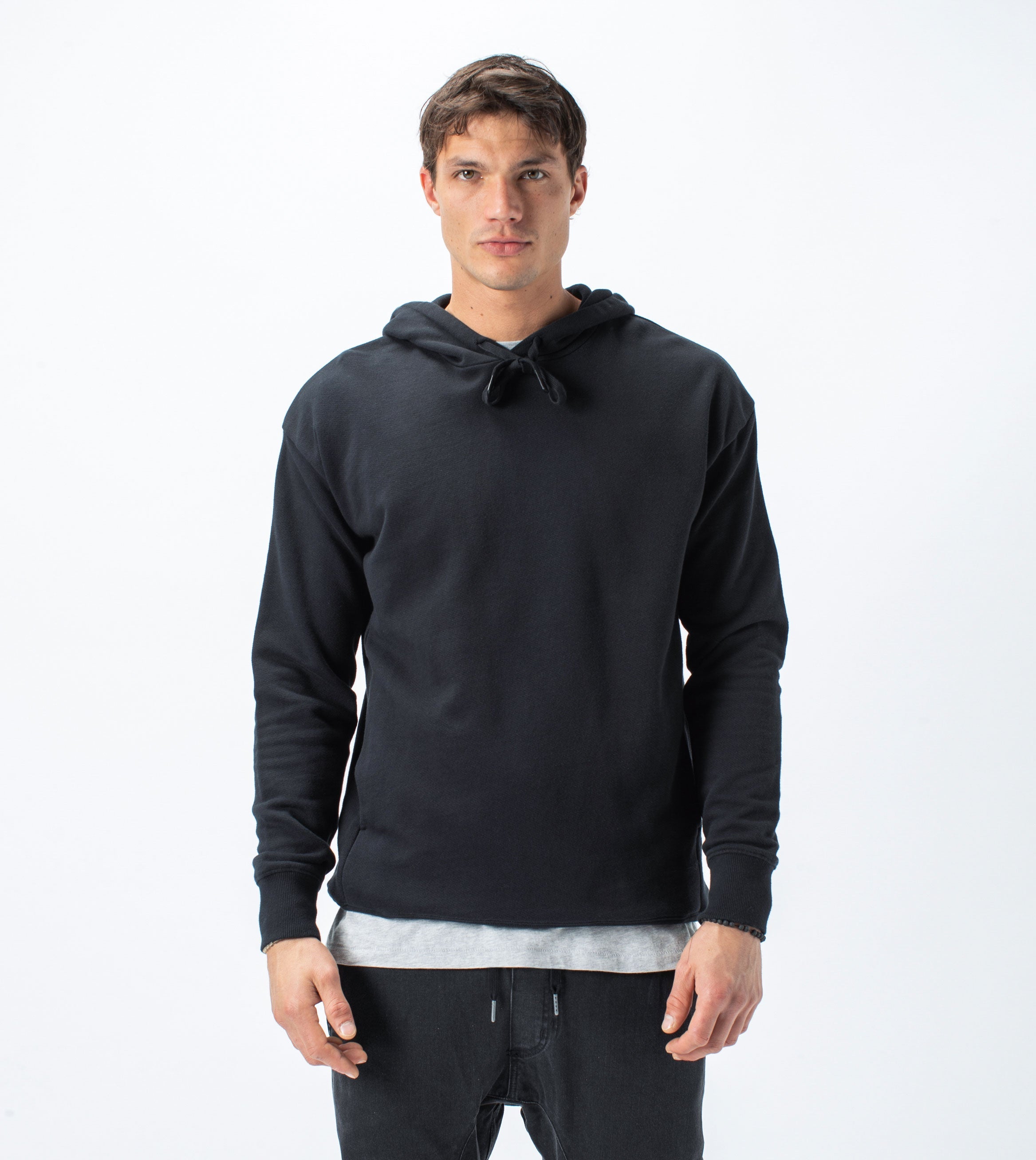 Rugger Hood Sweat Black - Sale