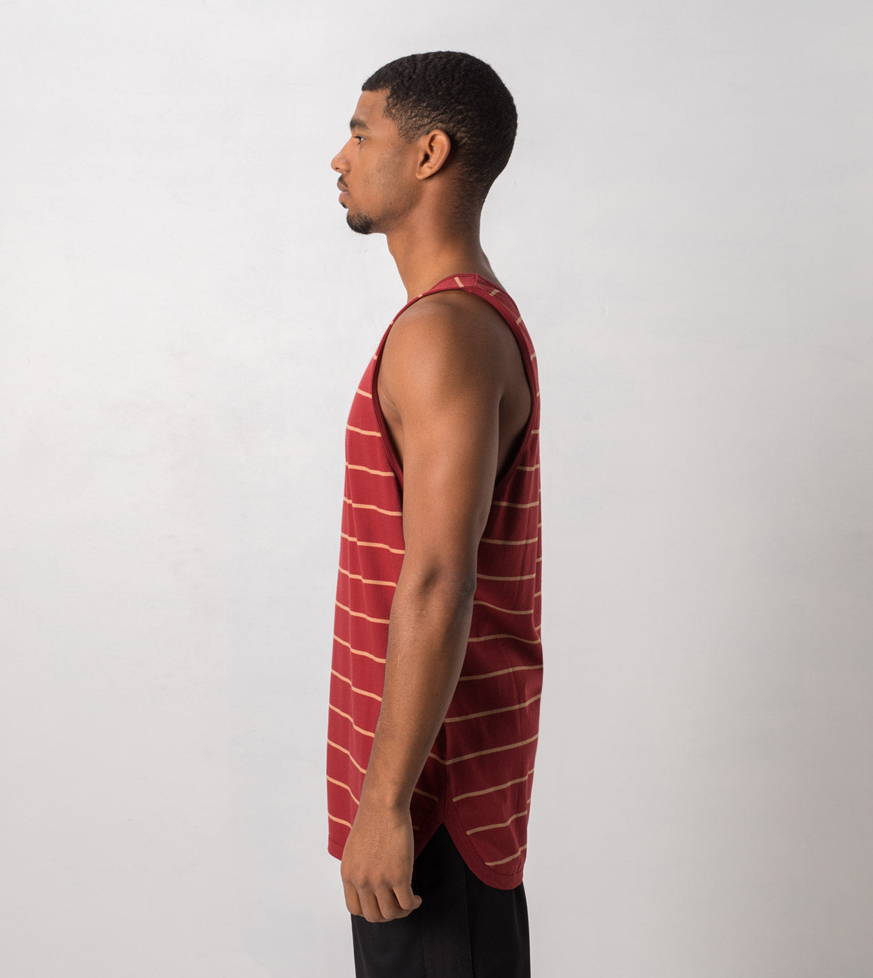 Rugger Tank Dk Cherry/Biscuit - Sale