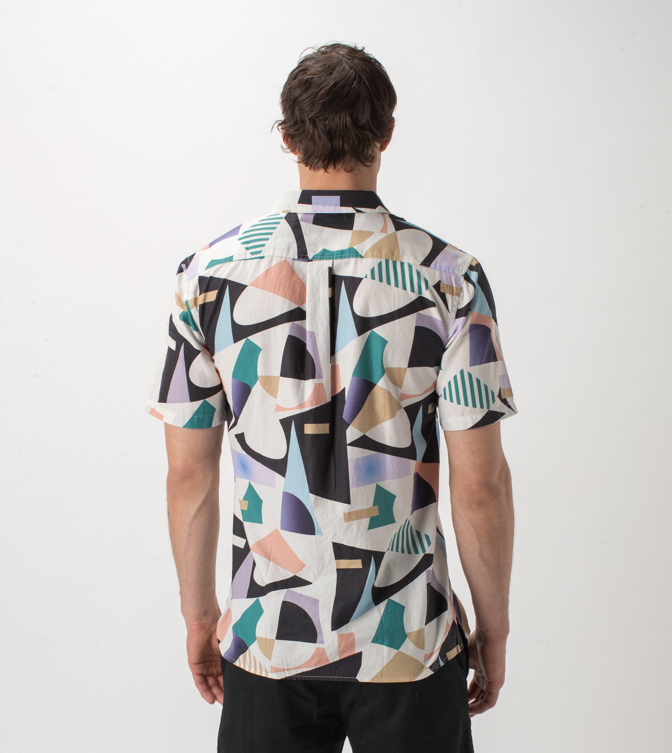 Shapeshifter SS Shirt Milk/Teal